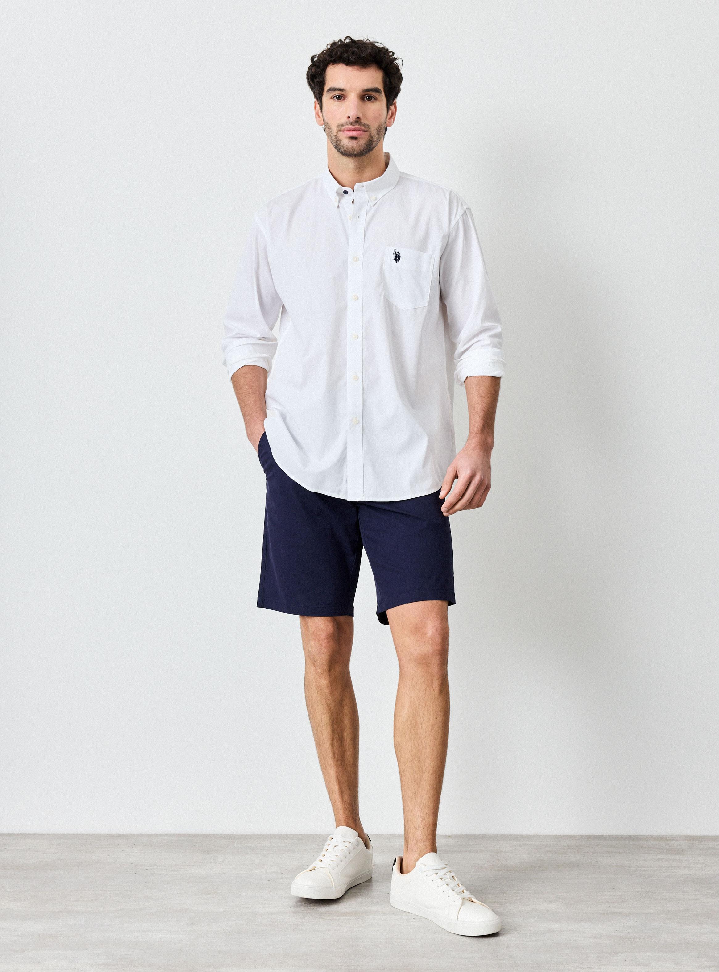 Camisa Manga Corta Slub Look-4