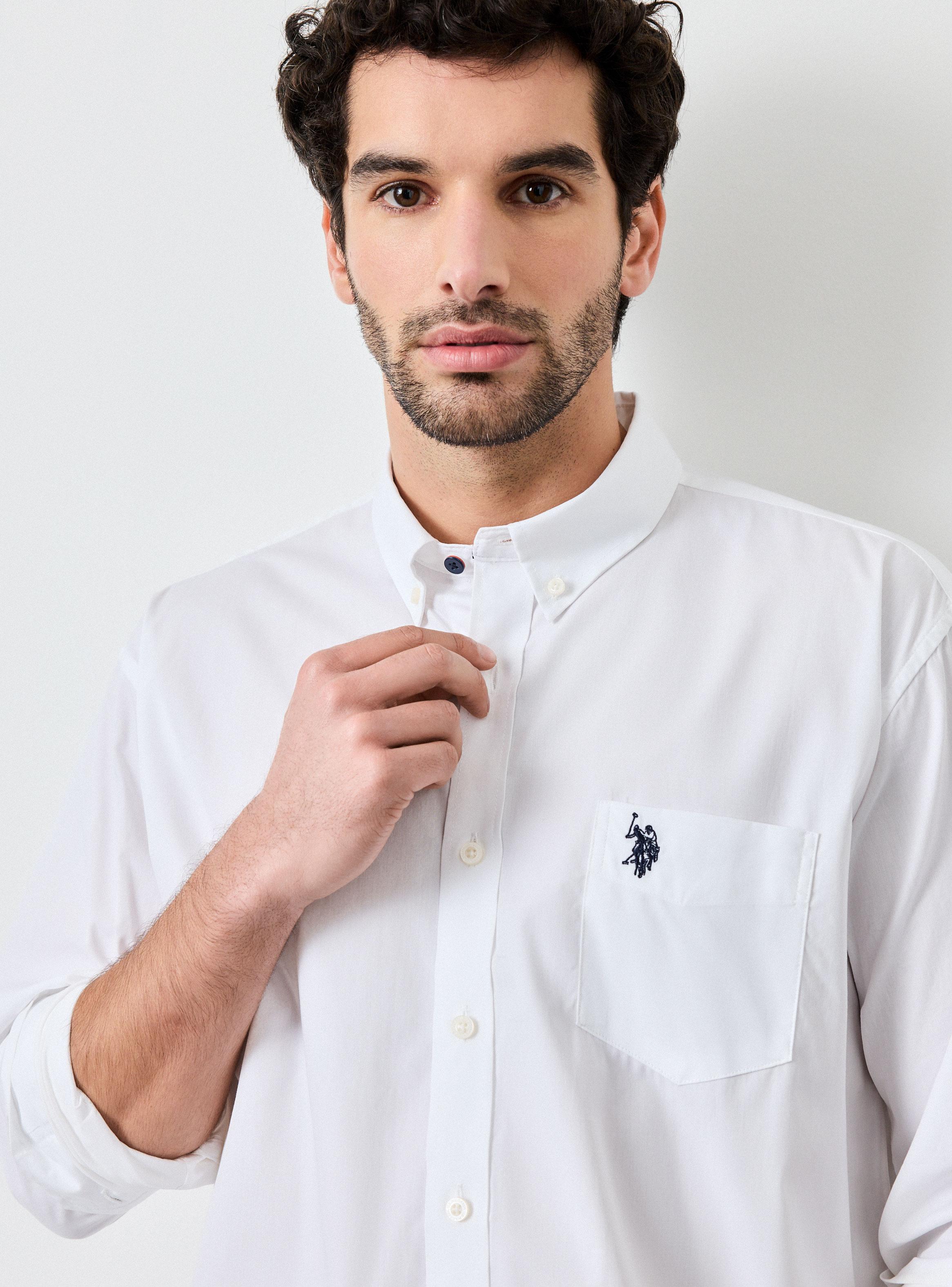 Camisa Manga Corta Slub Look-2