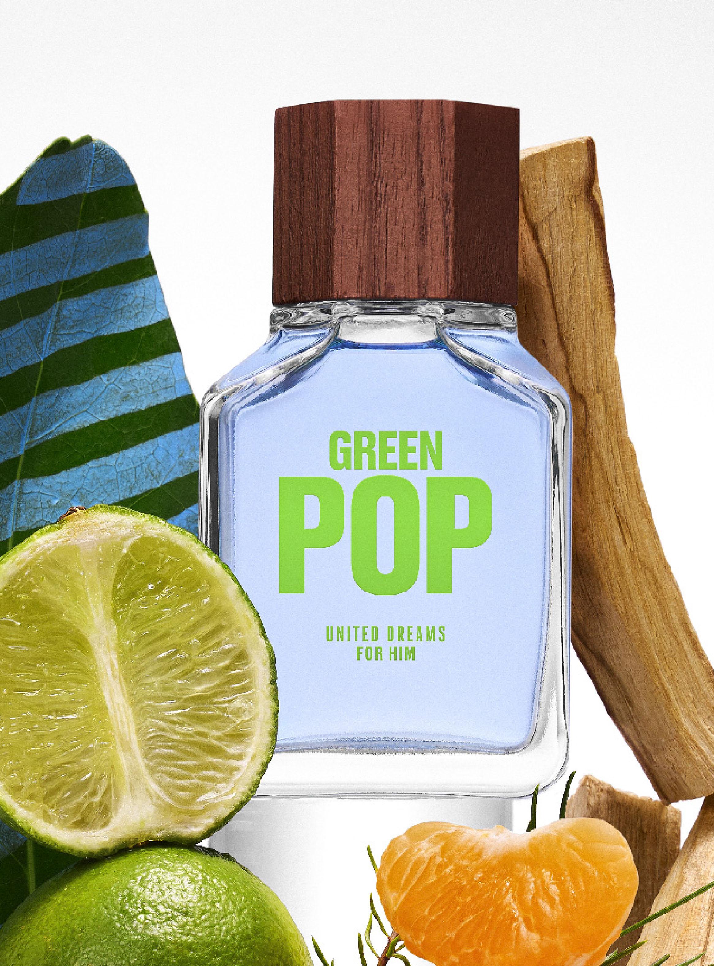 Perfume United Dreams Green Pop EDT Mujer 80 ml-2