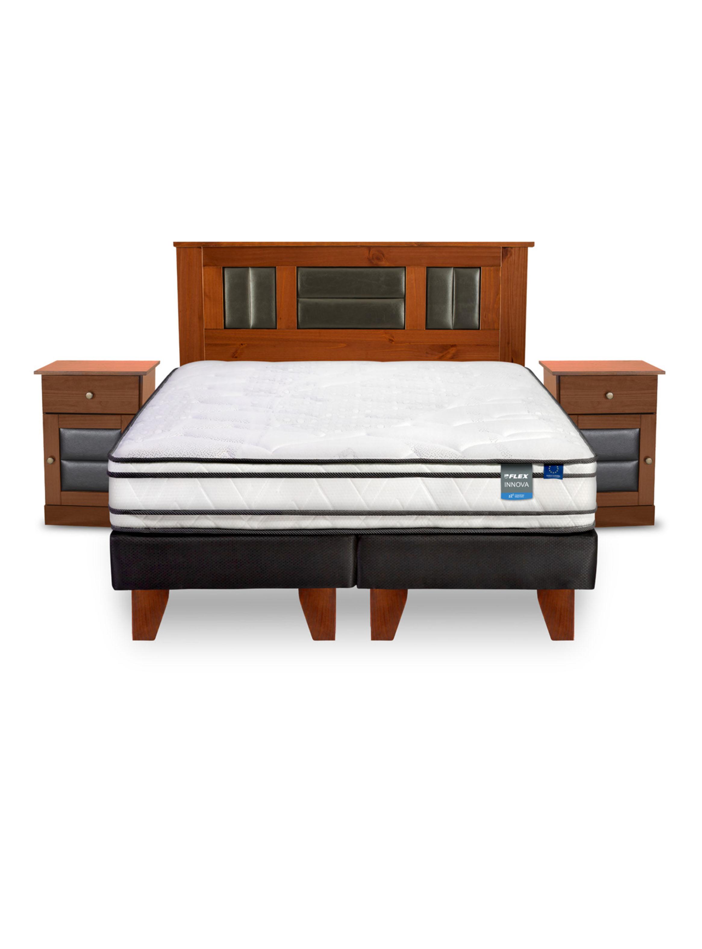 Cama Europea Innova King + Set de Muebles Lorraine-2