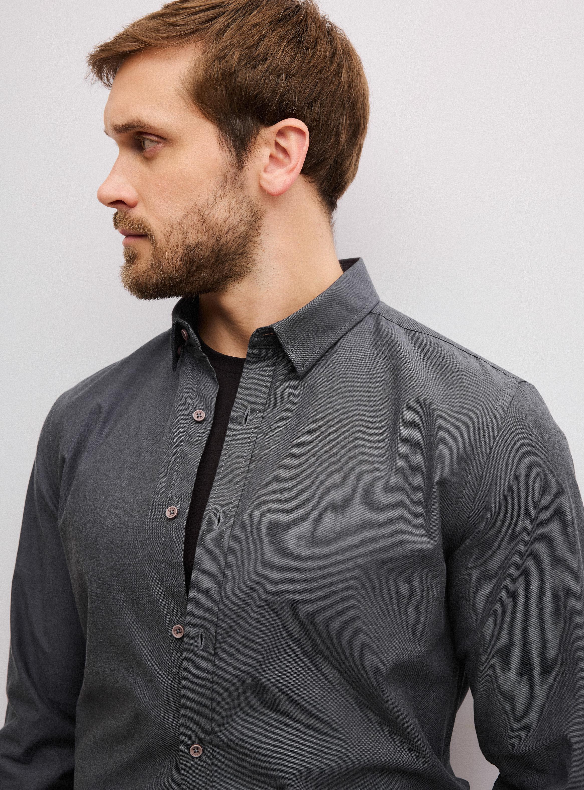 Camisa Manga Larga Oxford Lisa-2