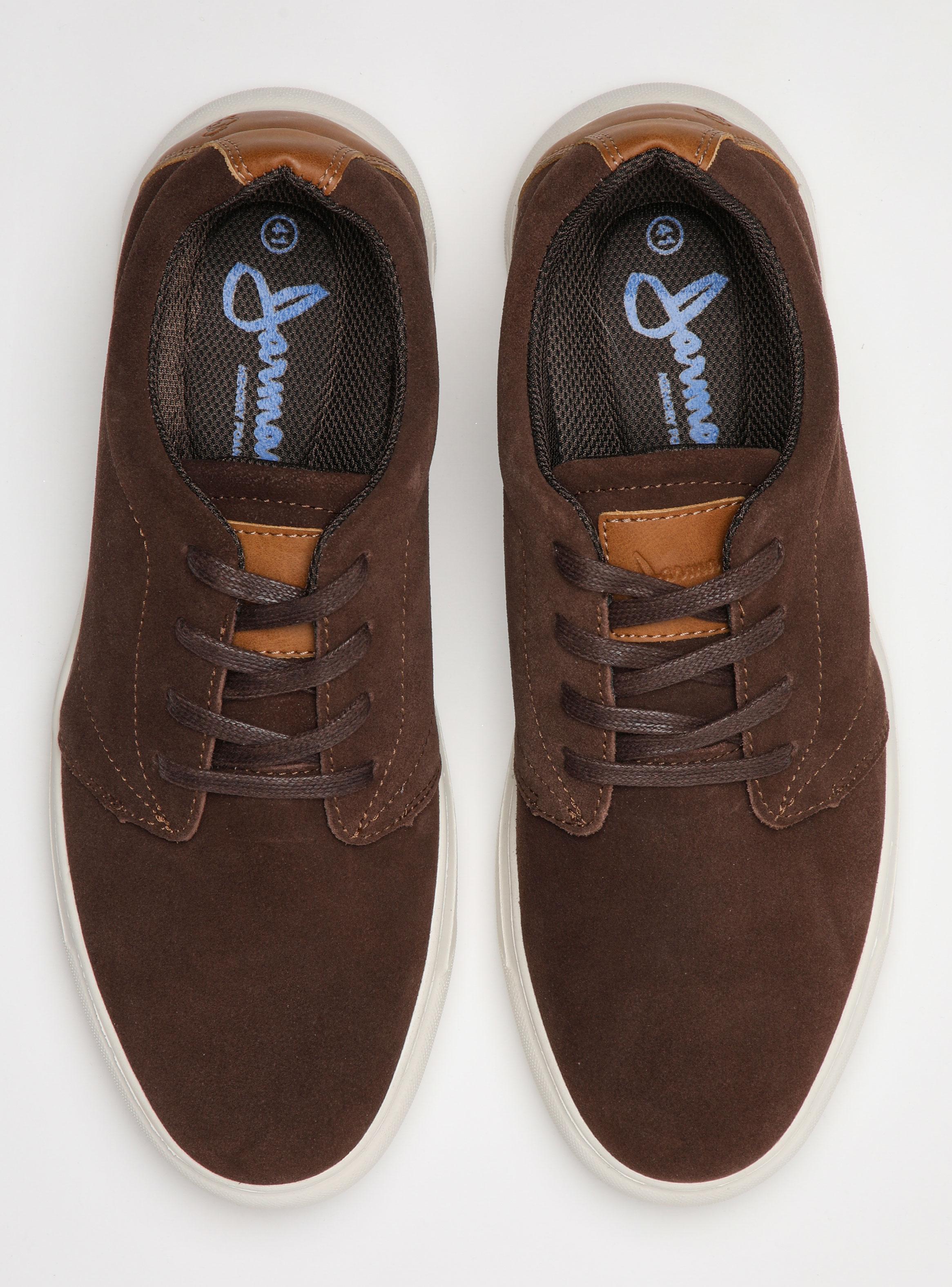 Zapato Casual de Cuero Urbano Acordonado Hombre-3