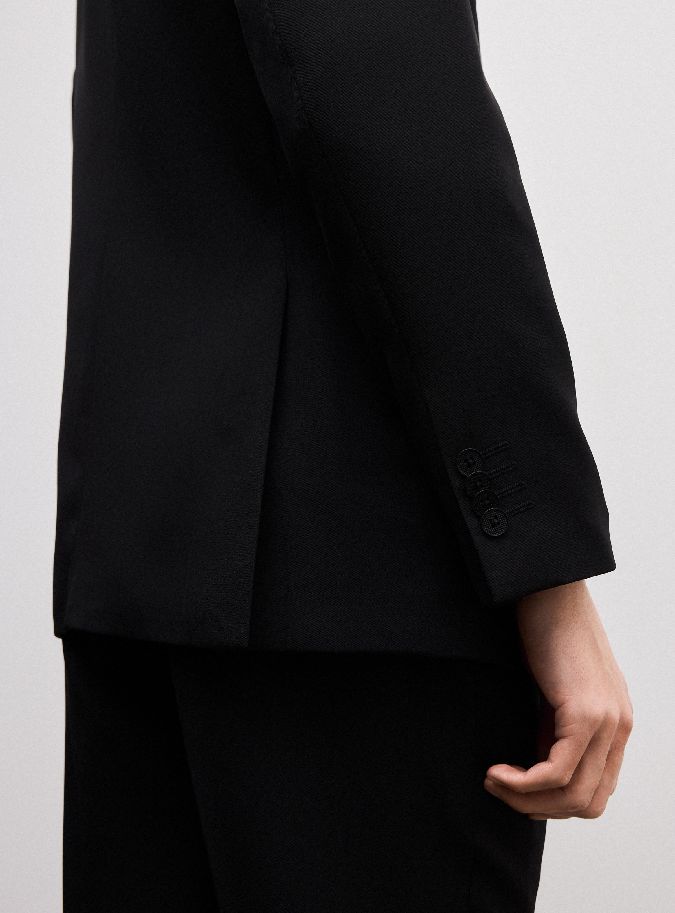 Traje Recto Negro Slim Fit-3