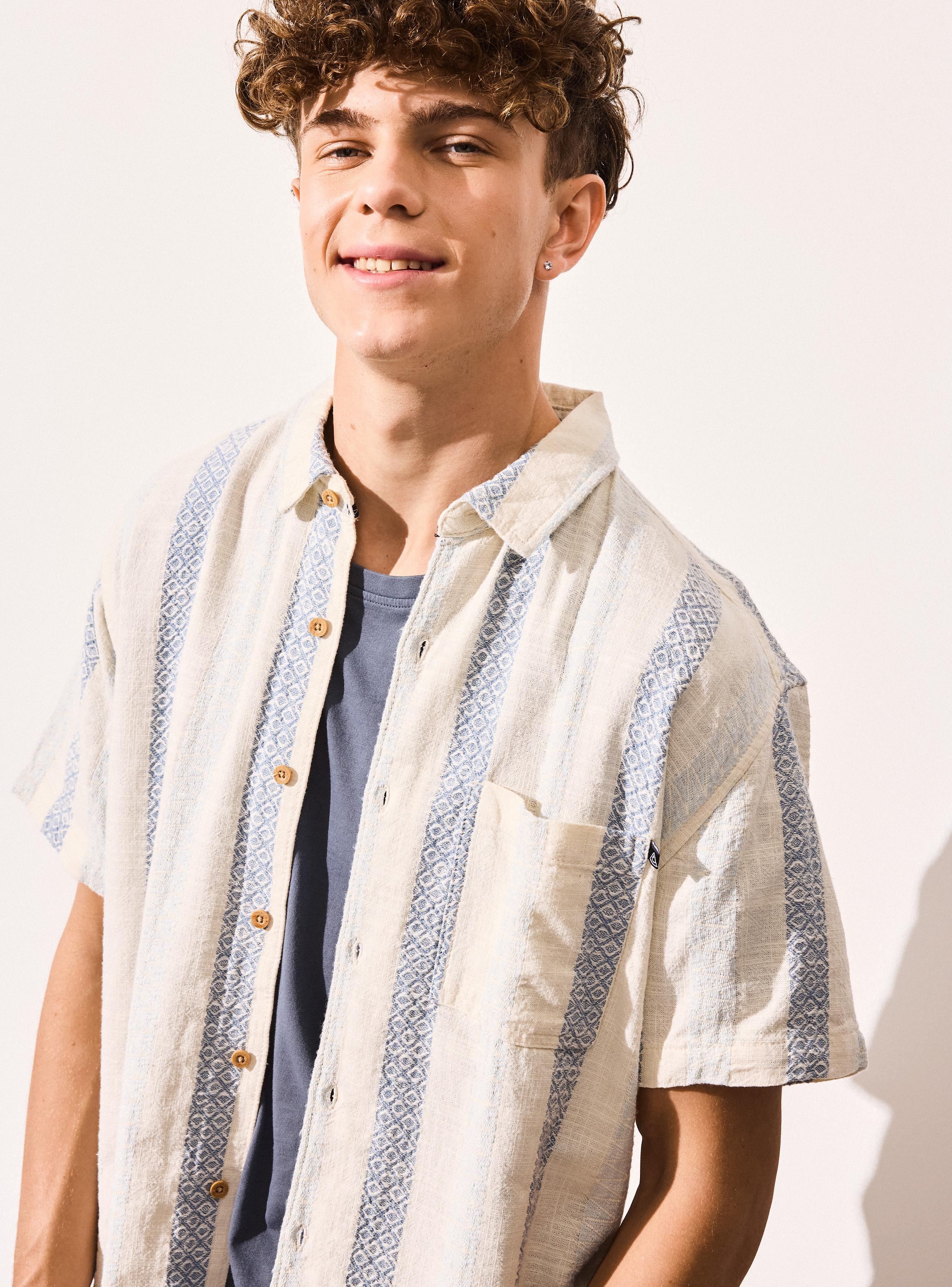 Camisa Tela Jacquard-2