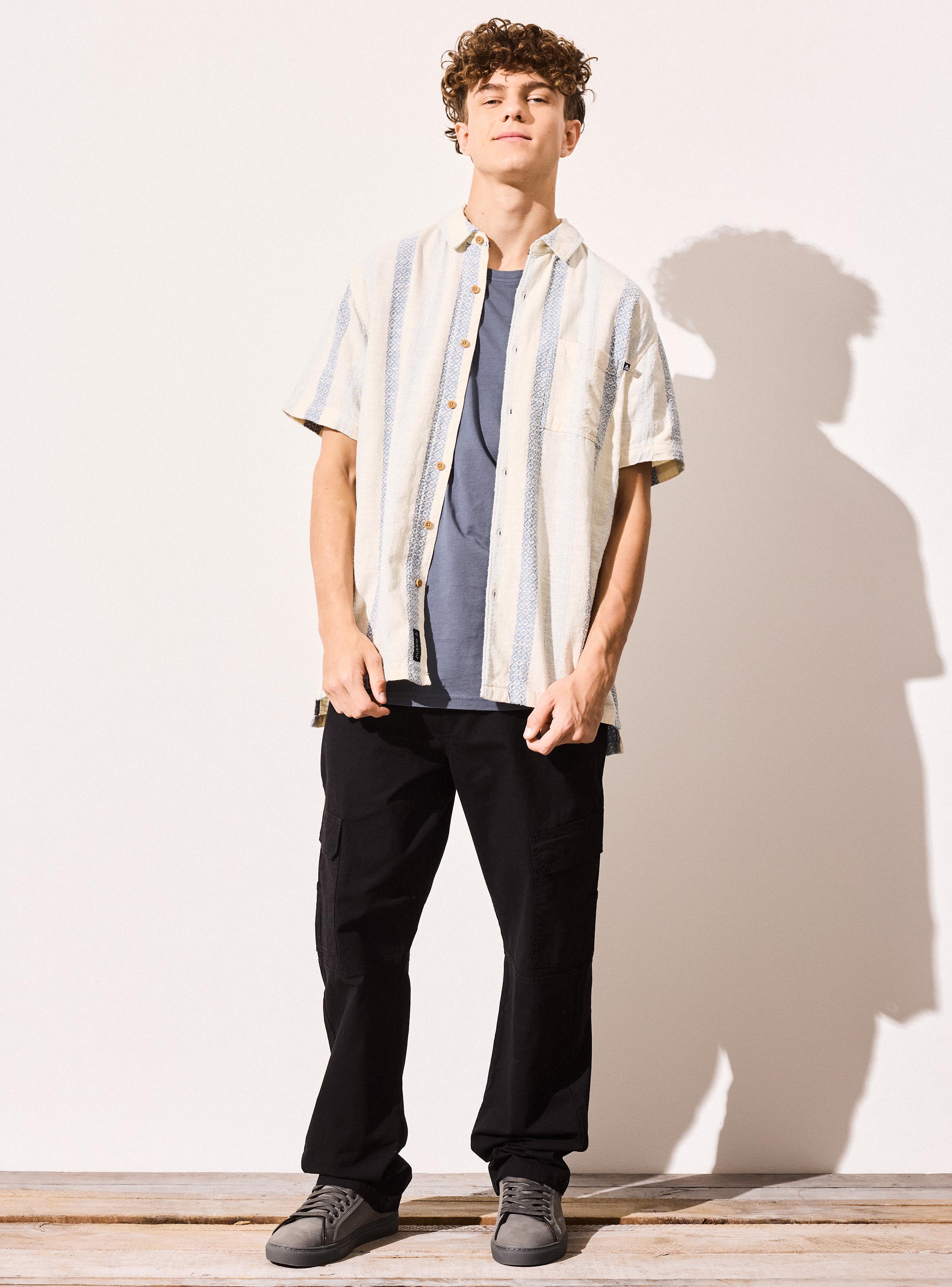 Camisa Tela Jacquard-4