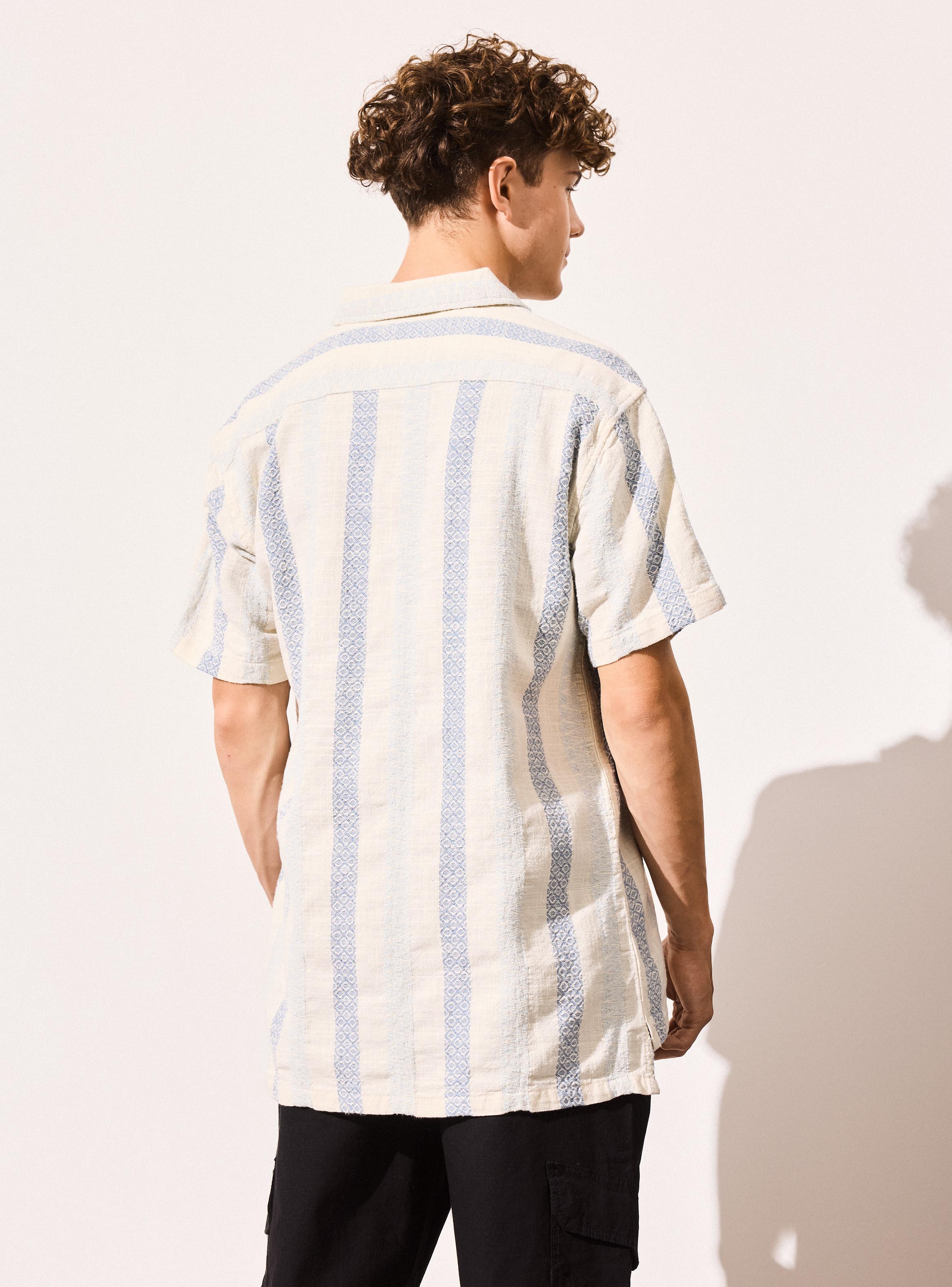 Camisa Tela Jacquard-1