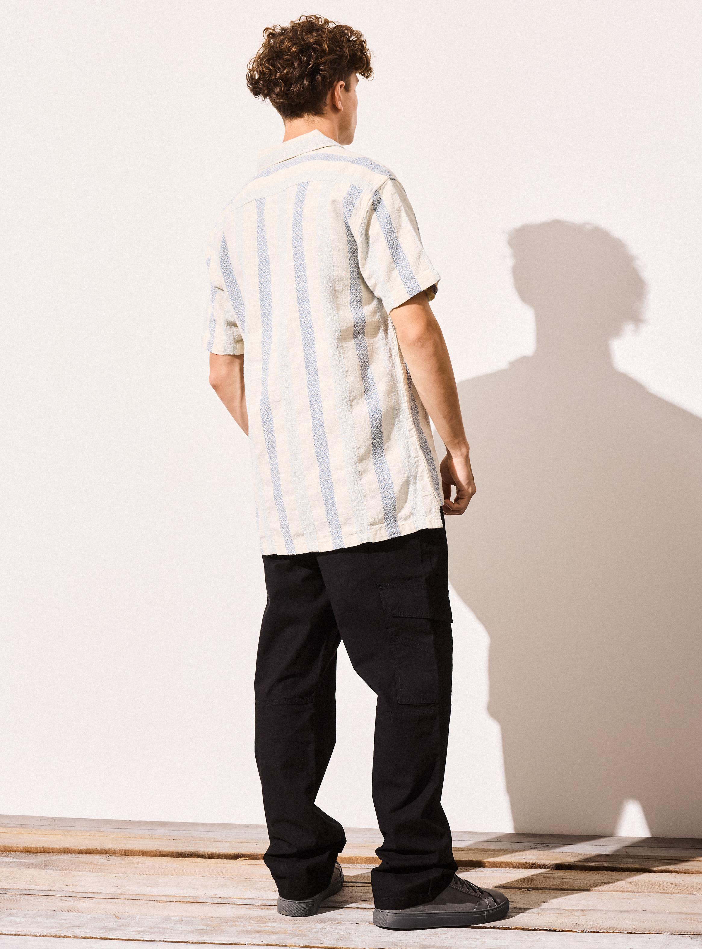 Camisa Tela Jacquard-5