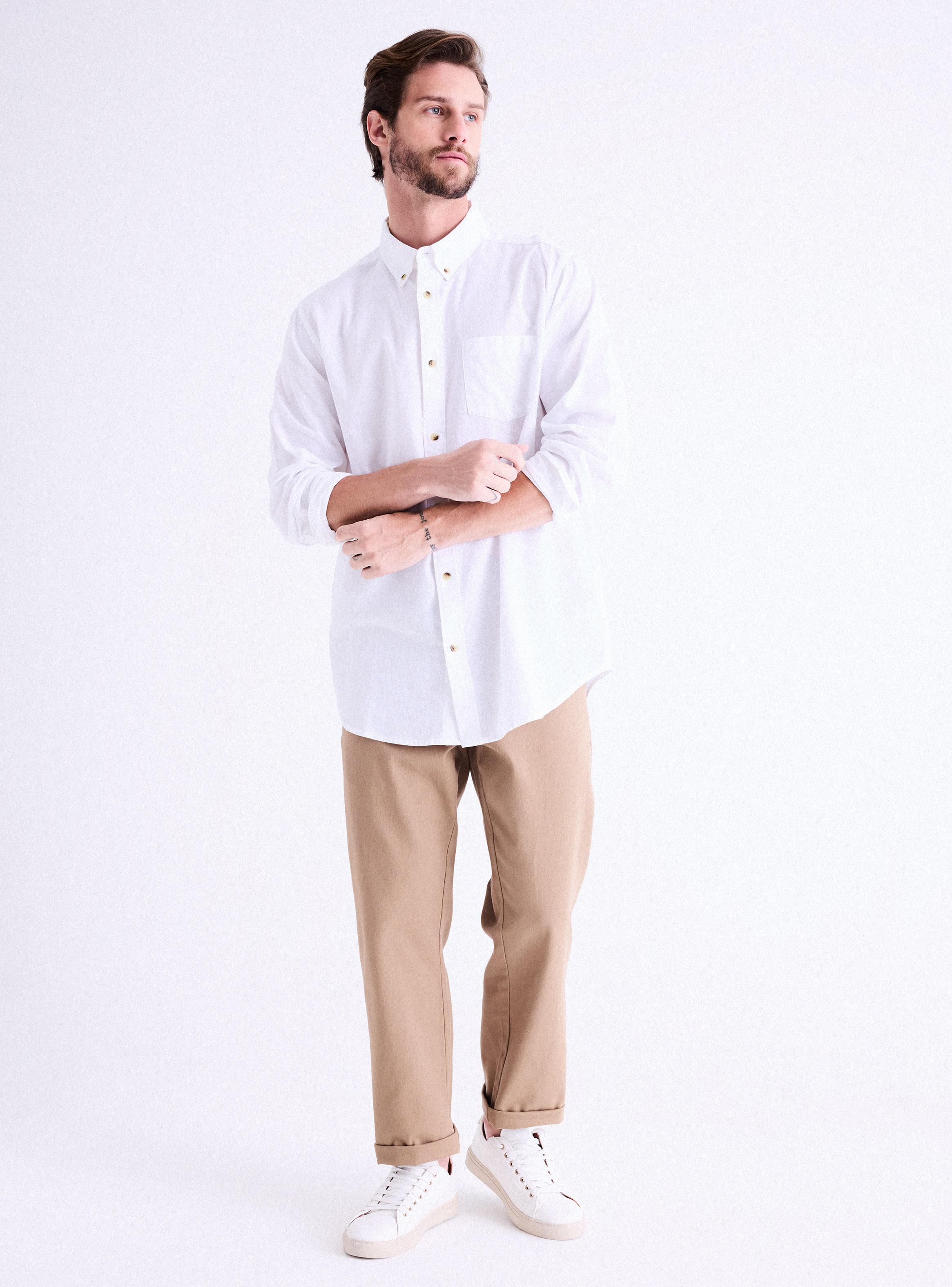 Camisa Model Semi Oxford-4