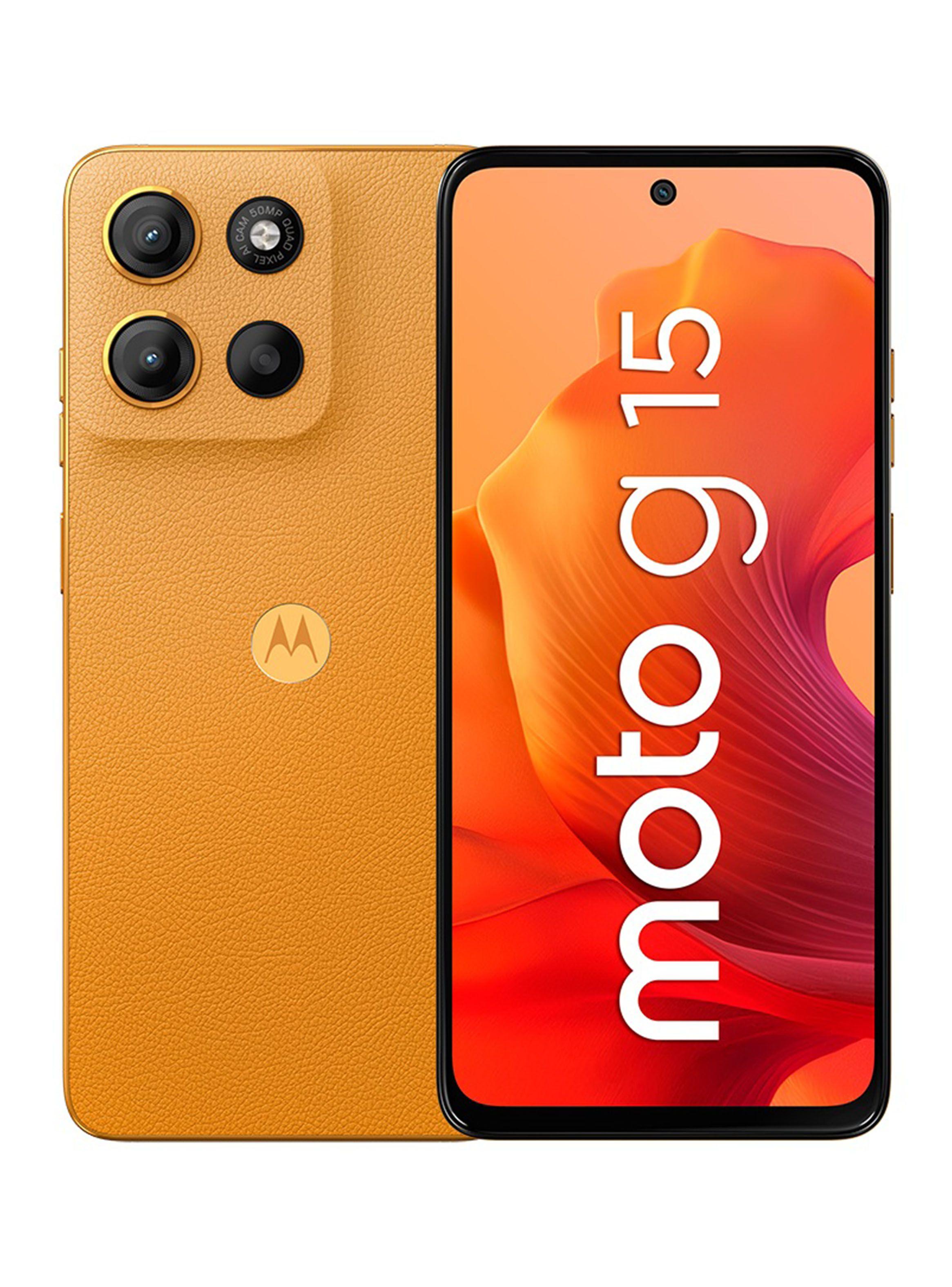 Smartphone G15 128GB 6.7" Naranjo Liberado-0