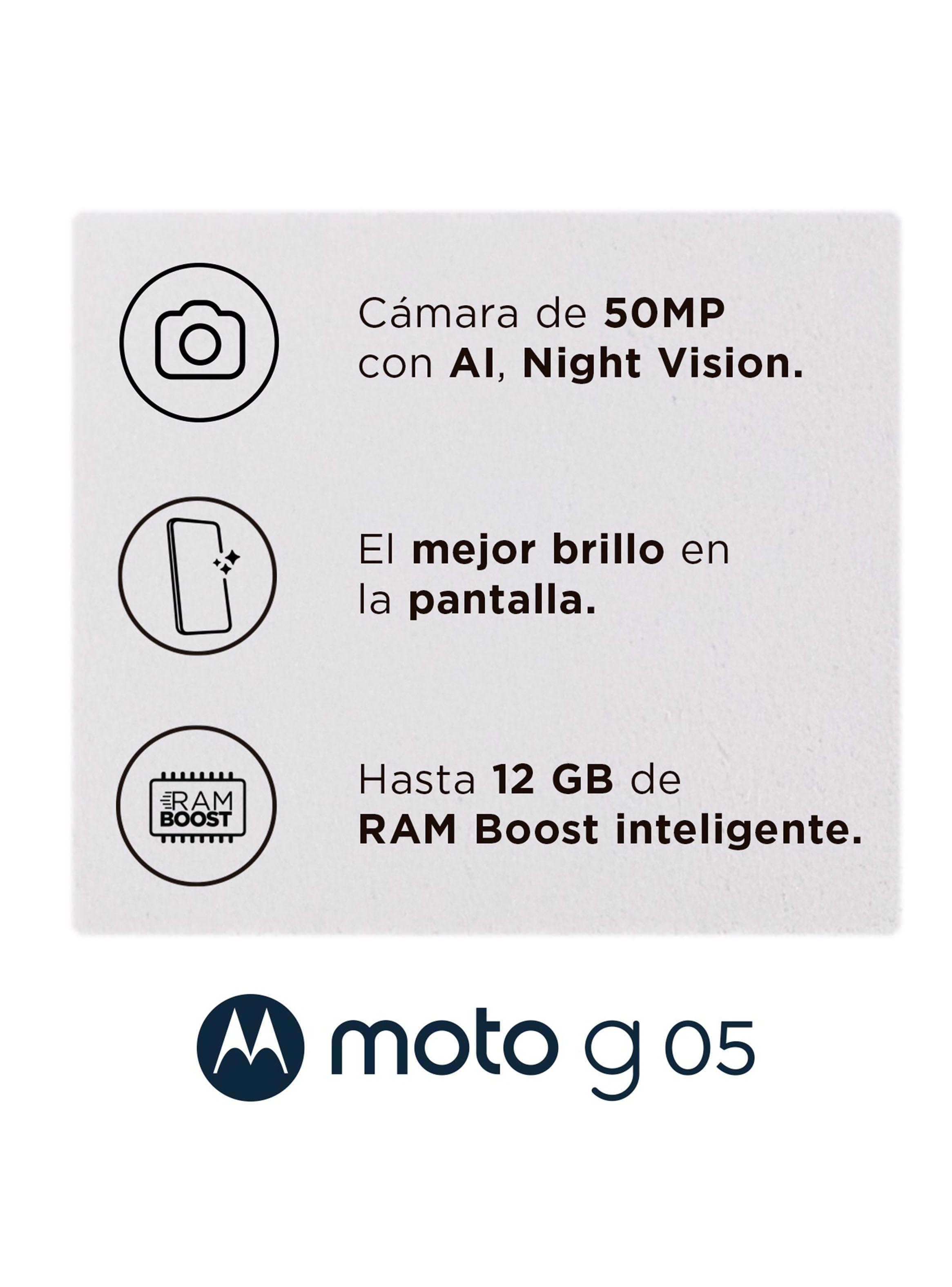 Smartphone G05 64GB 6.7" Verde Liberado-4