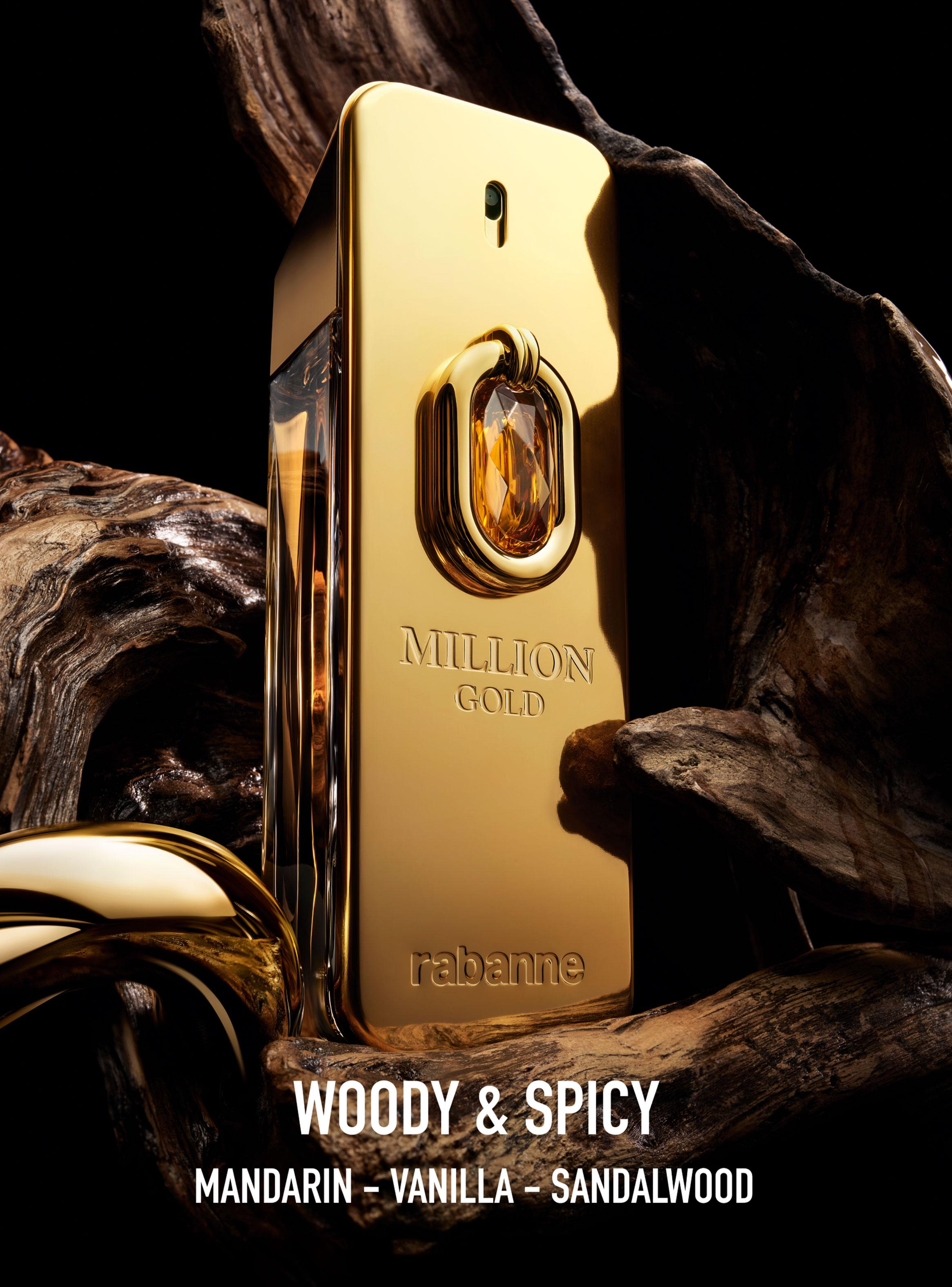  Perfume Million Gold Elixir Parfum Intense Hombre 200 ml-3