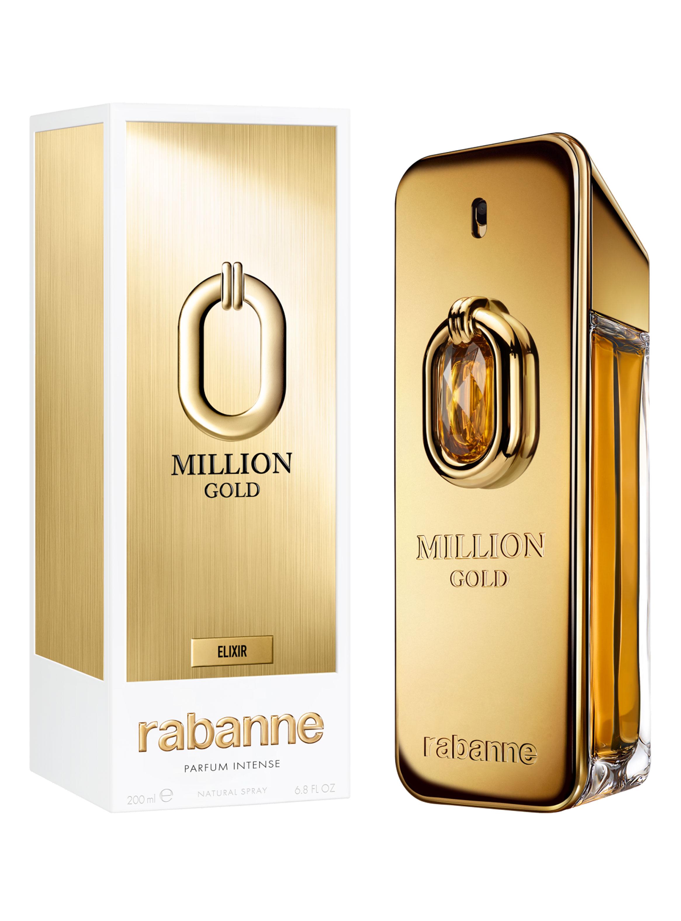  Perfume Million Gold Elixir Parfum Intense Hombre 200 ml-1