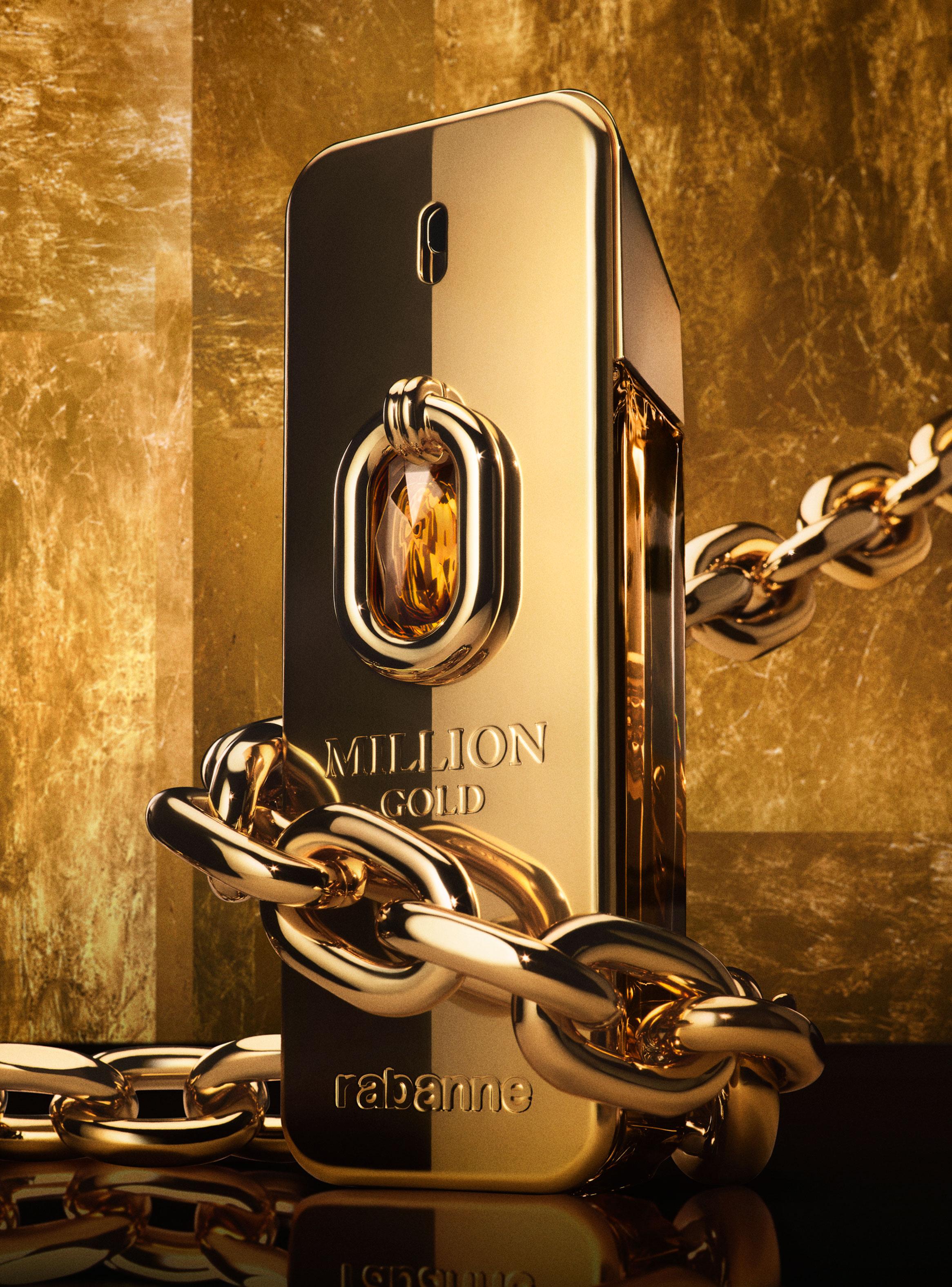  Perfume Million Gold Elixir Parfum Intense Hombre 200 ml-2