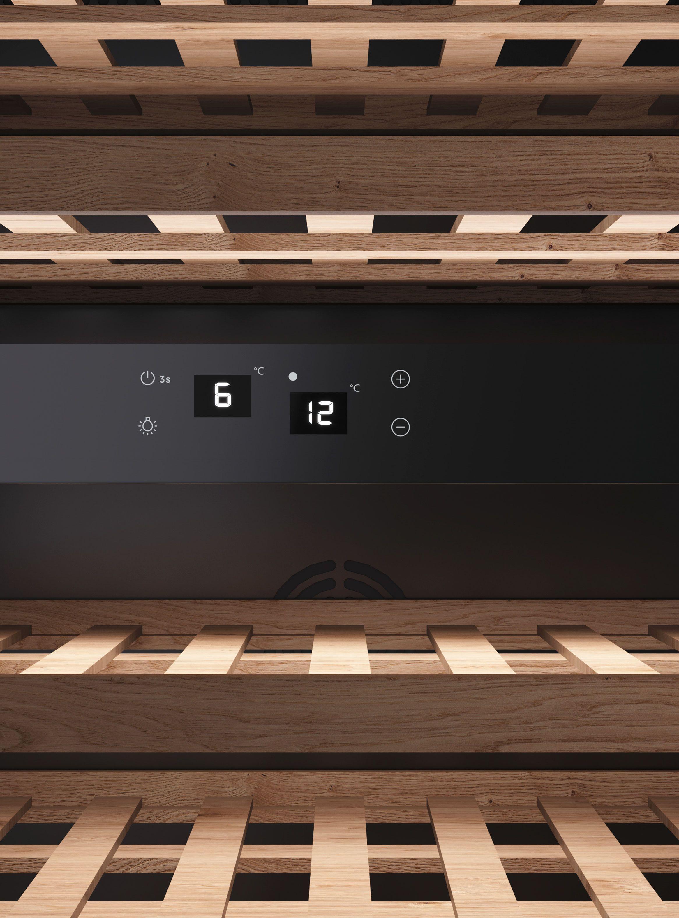 Cava de Vino 2 Zonas T° 46 Botellas RVU 20046 GBK-4