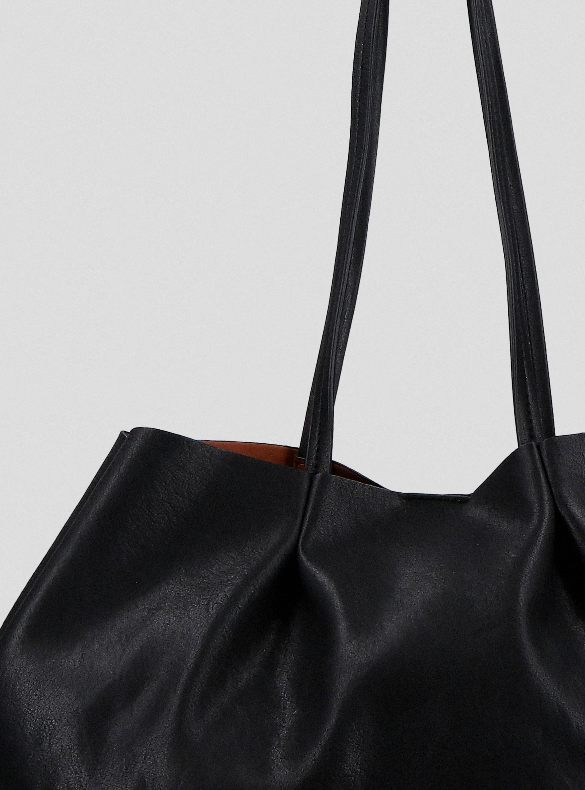 Cartera Totebag Efecto Cuero-4