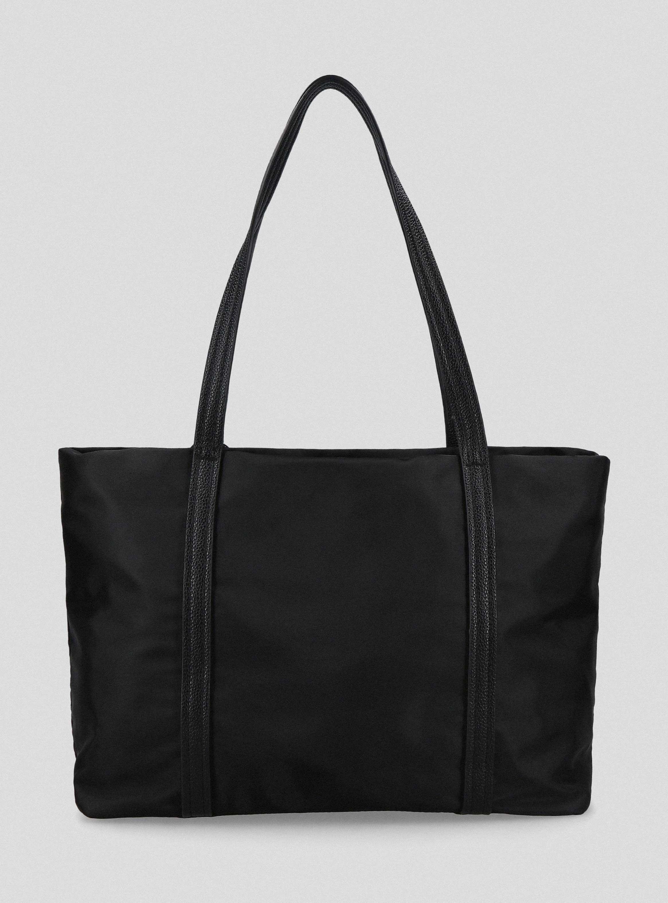 Cartera Tote Charm Nylon -4