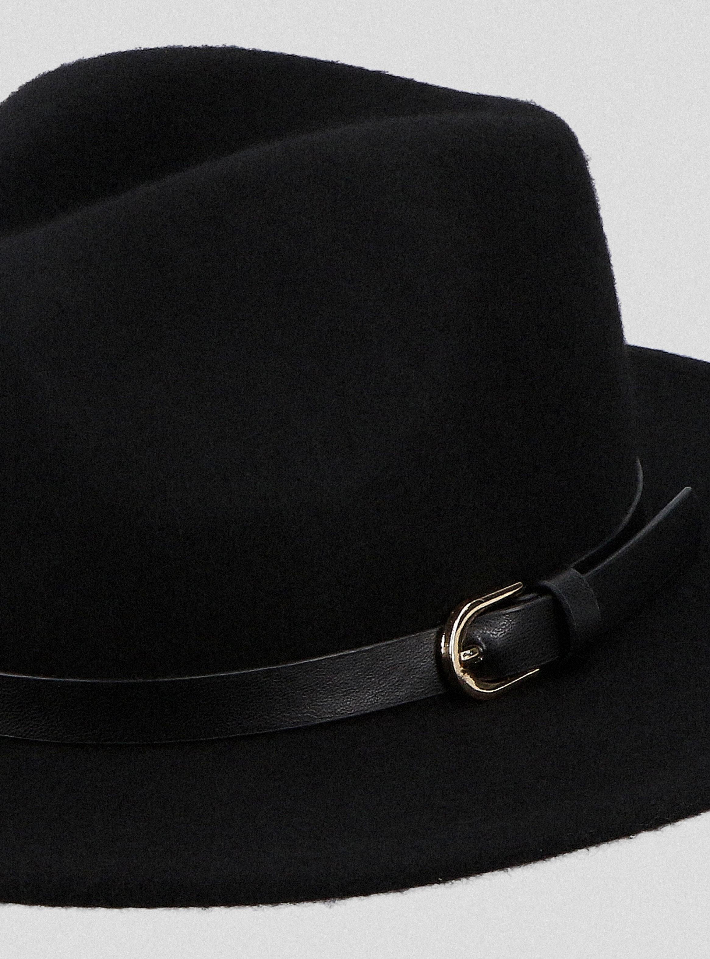 Sombrero de Lana con Detalle Hebilla-2