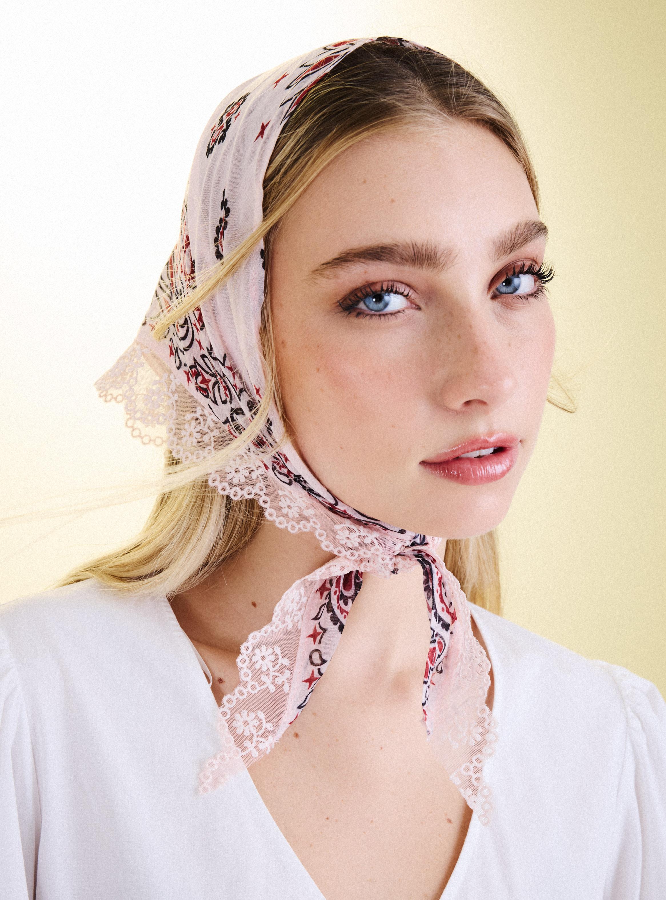 Pañuelo Bandana Detalle Broderie-4