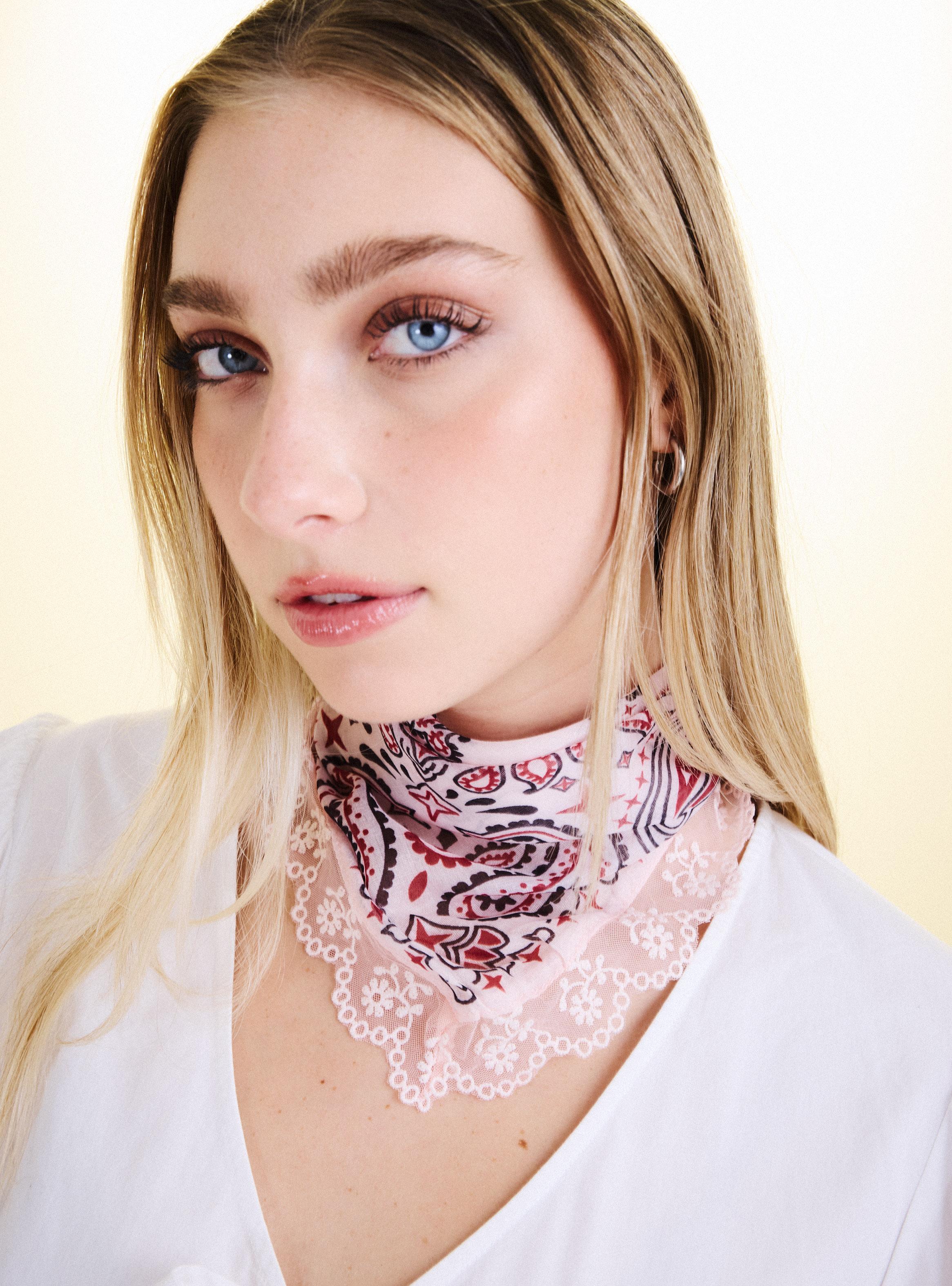 Pañuelo Bandana Detalle Broderie-3