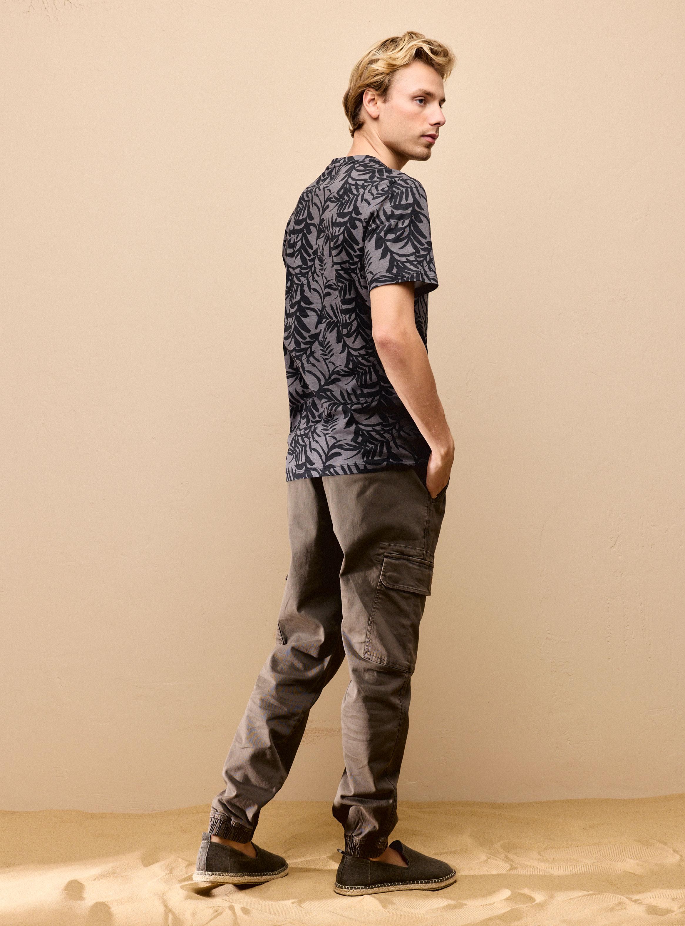 Polera Manga Corta Estampada-5