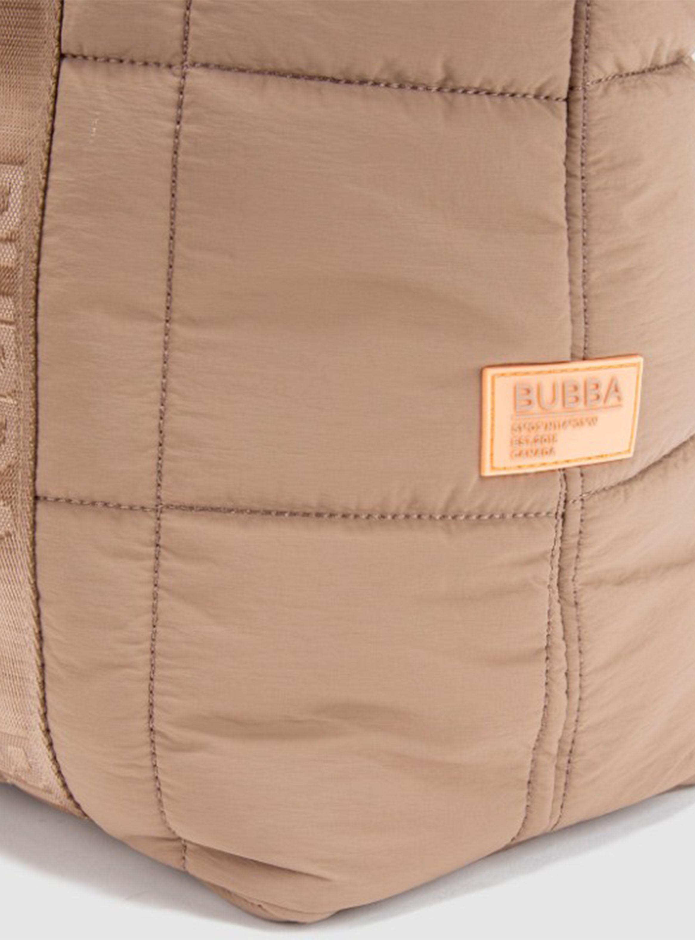 Cartera Tote Puffer Nude-2