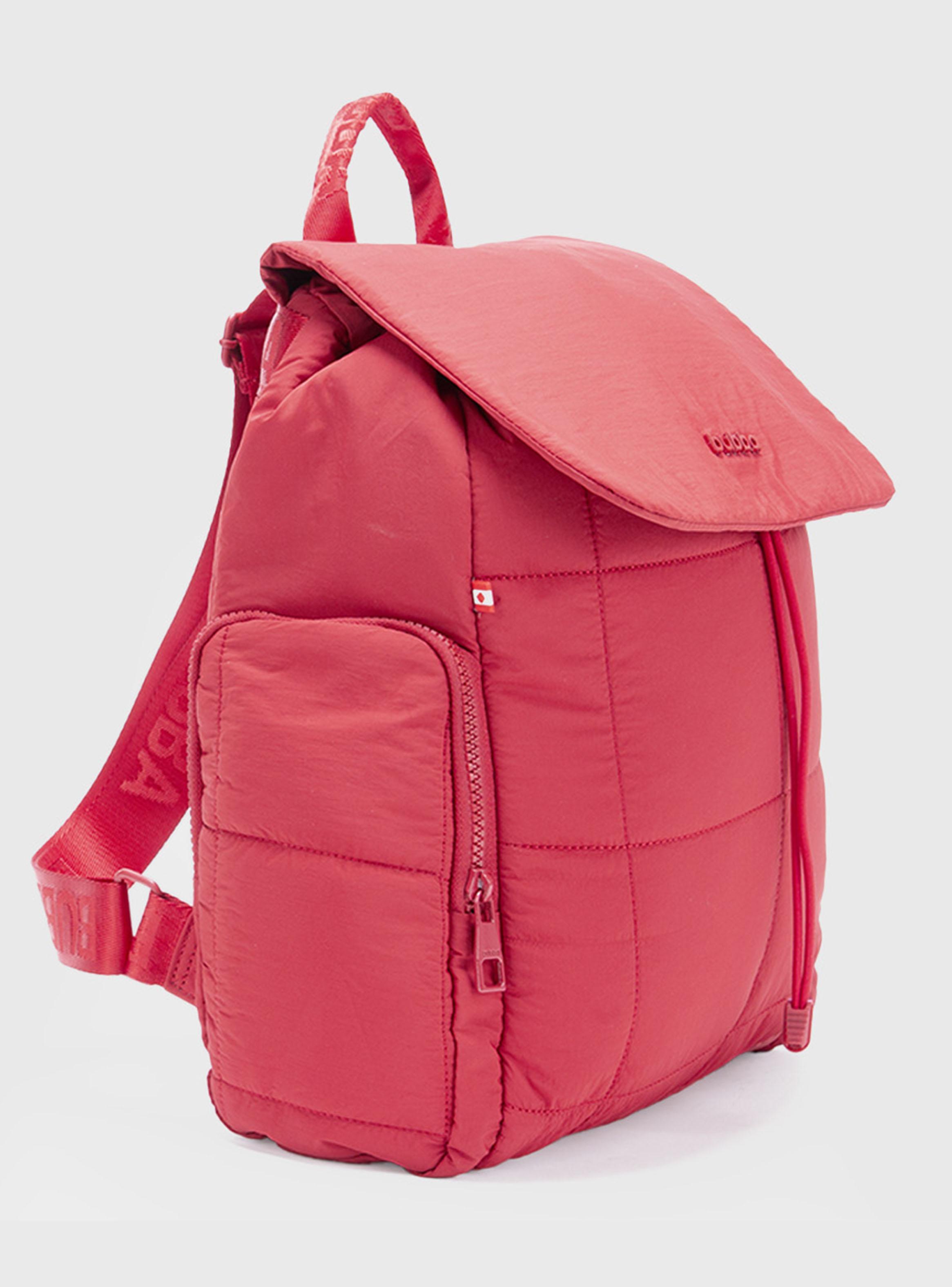 Backpack Puffer Red-2