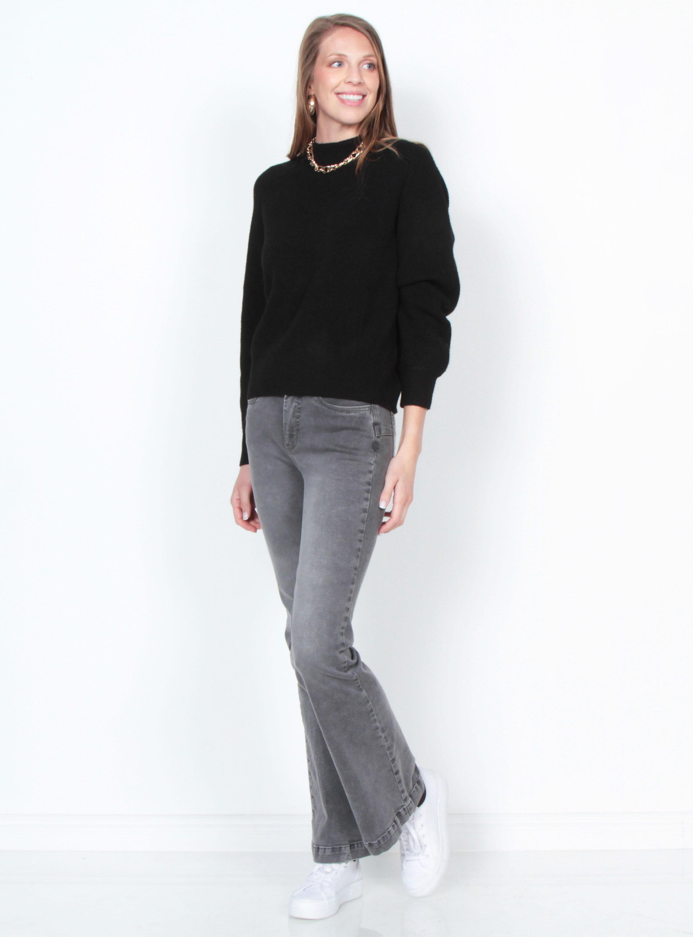 Sweater Manga Larga Diseño Regular Color-3