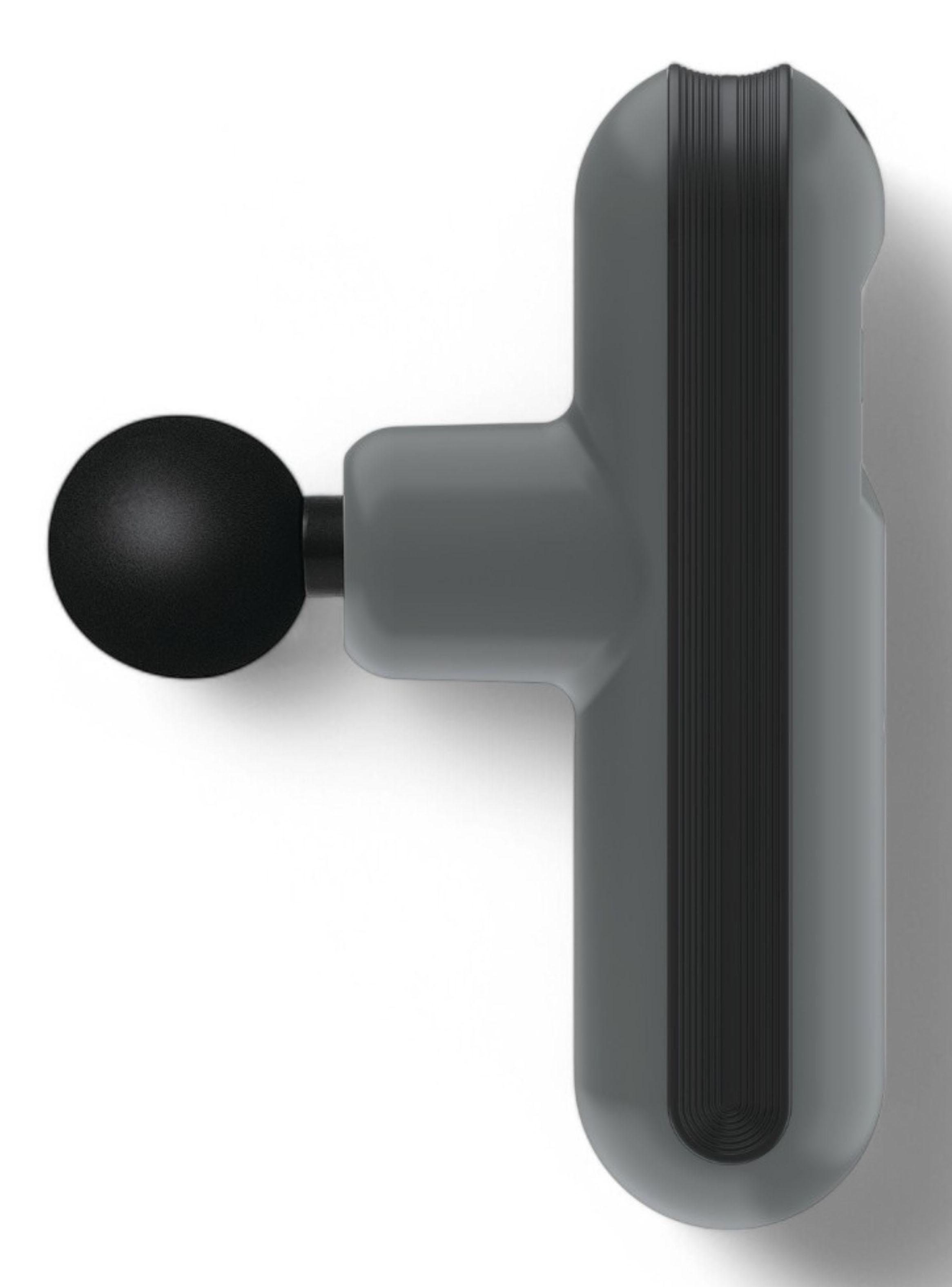 Pistola para Masajes y Recovery Recargable Gris-1