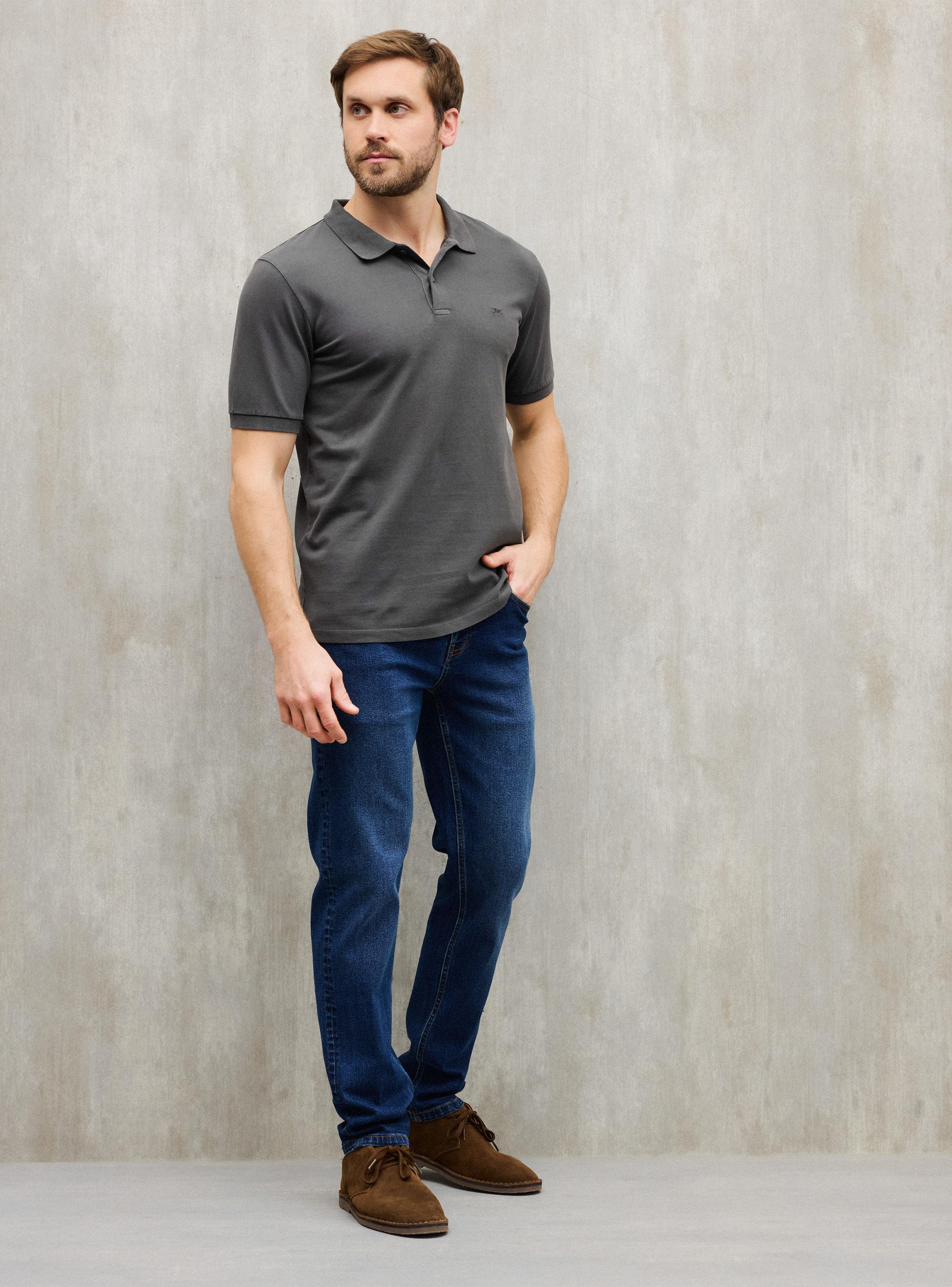 Polera Polo Cotton Elastano-4