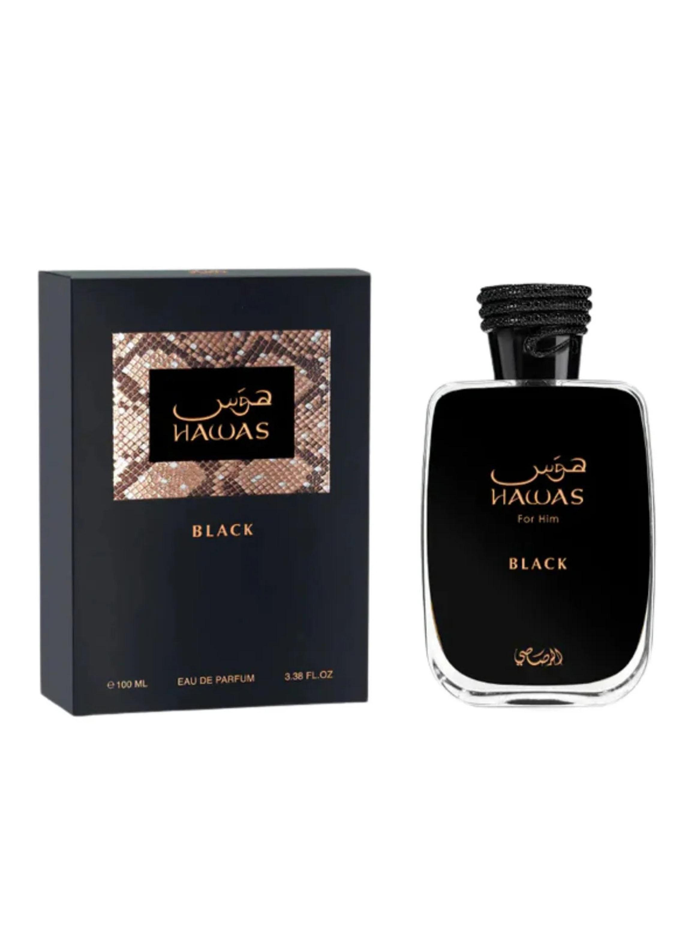 Perfume Hawas Black EDP Hombre 100 ml-1