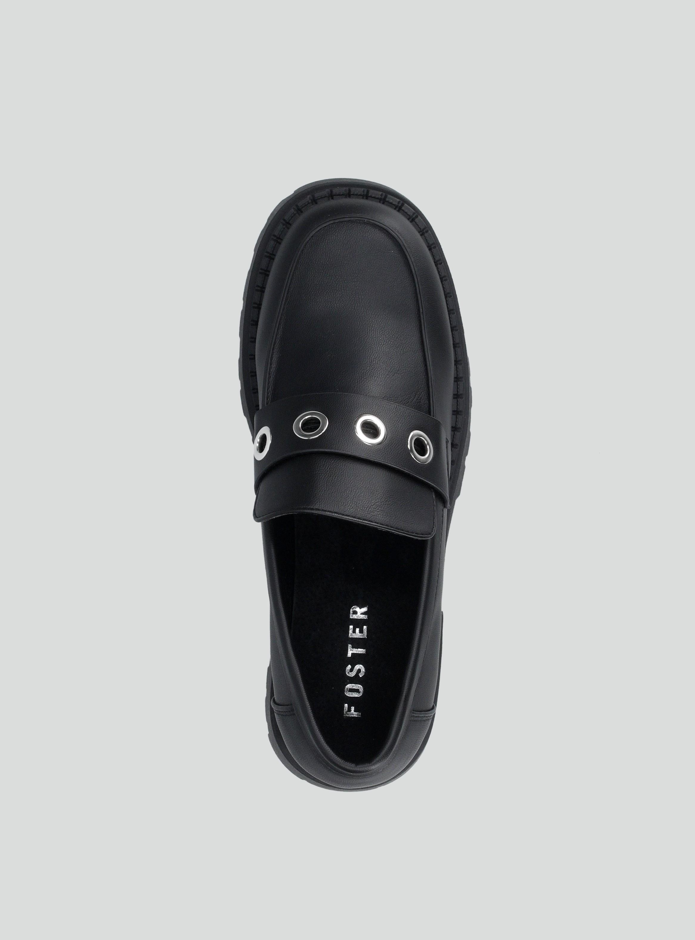 Mocasín Plataforma con Ojetillos Mujer-2