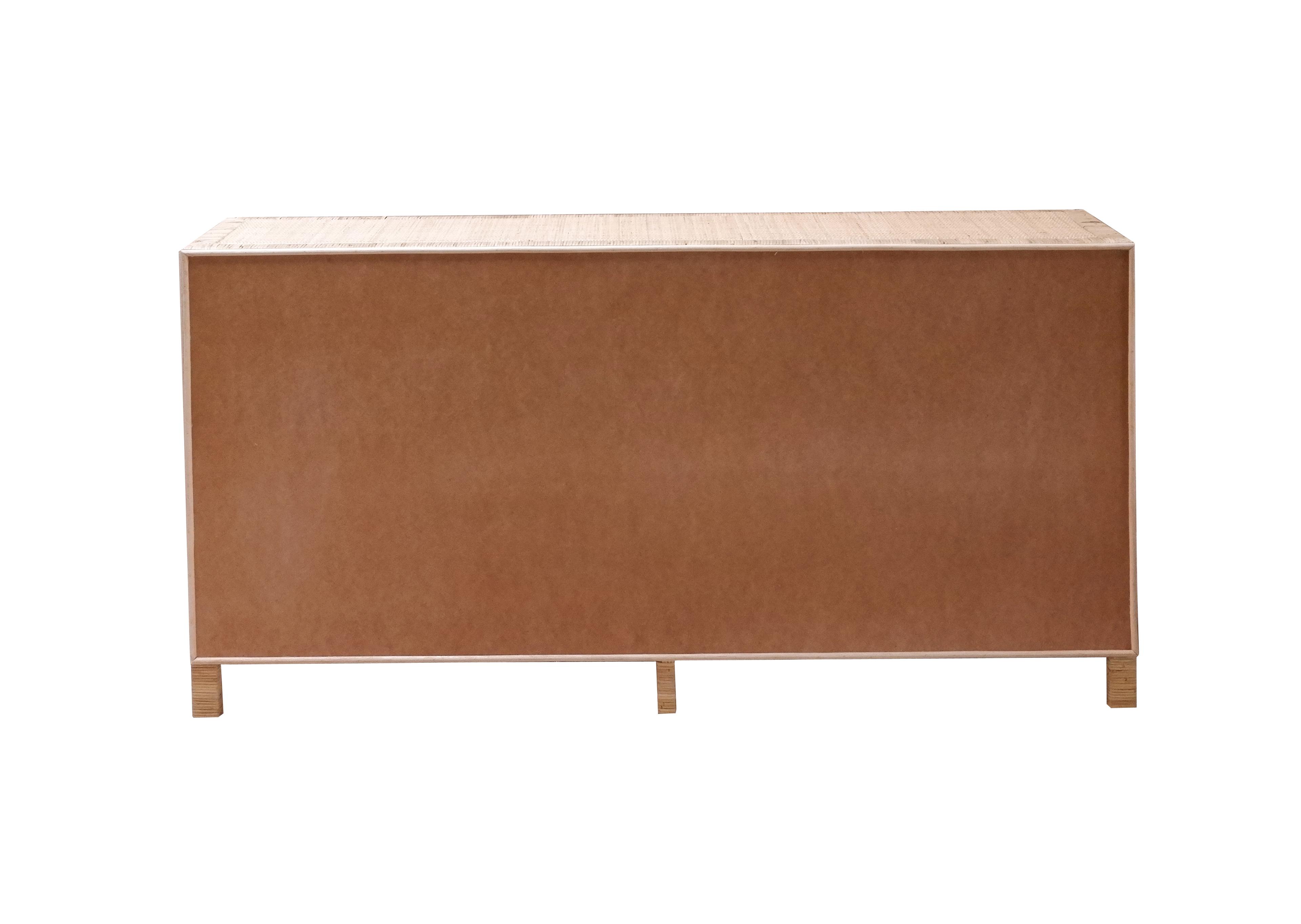 Buffet Ratan 3 Puertas 85x40x160 cm-4