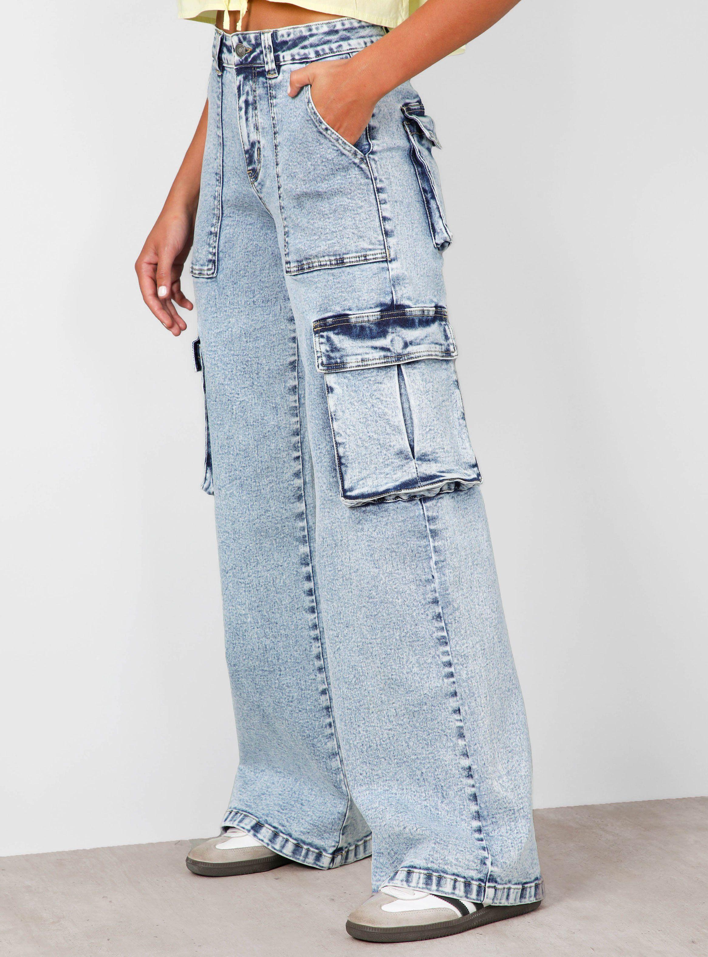 Pantalón Bag Blue-3