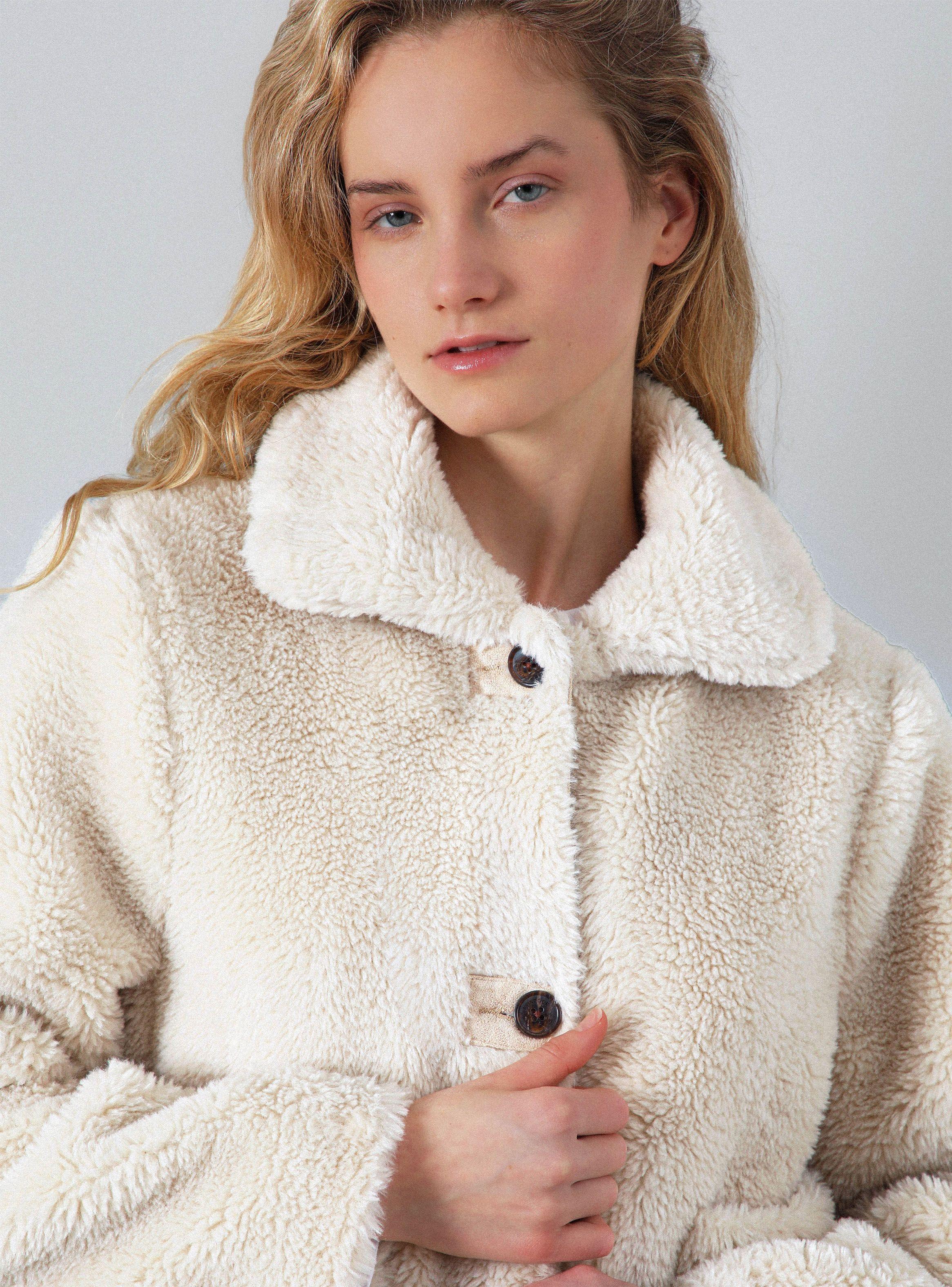 Chiporro Botones PU Ecru-4