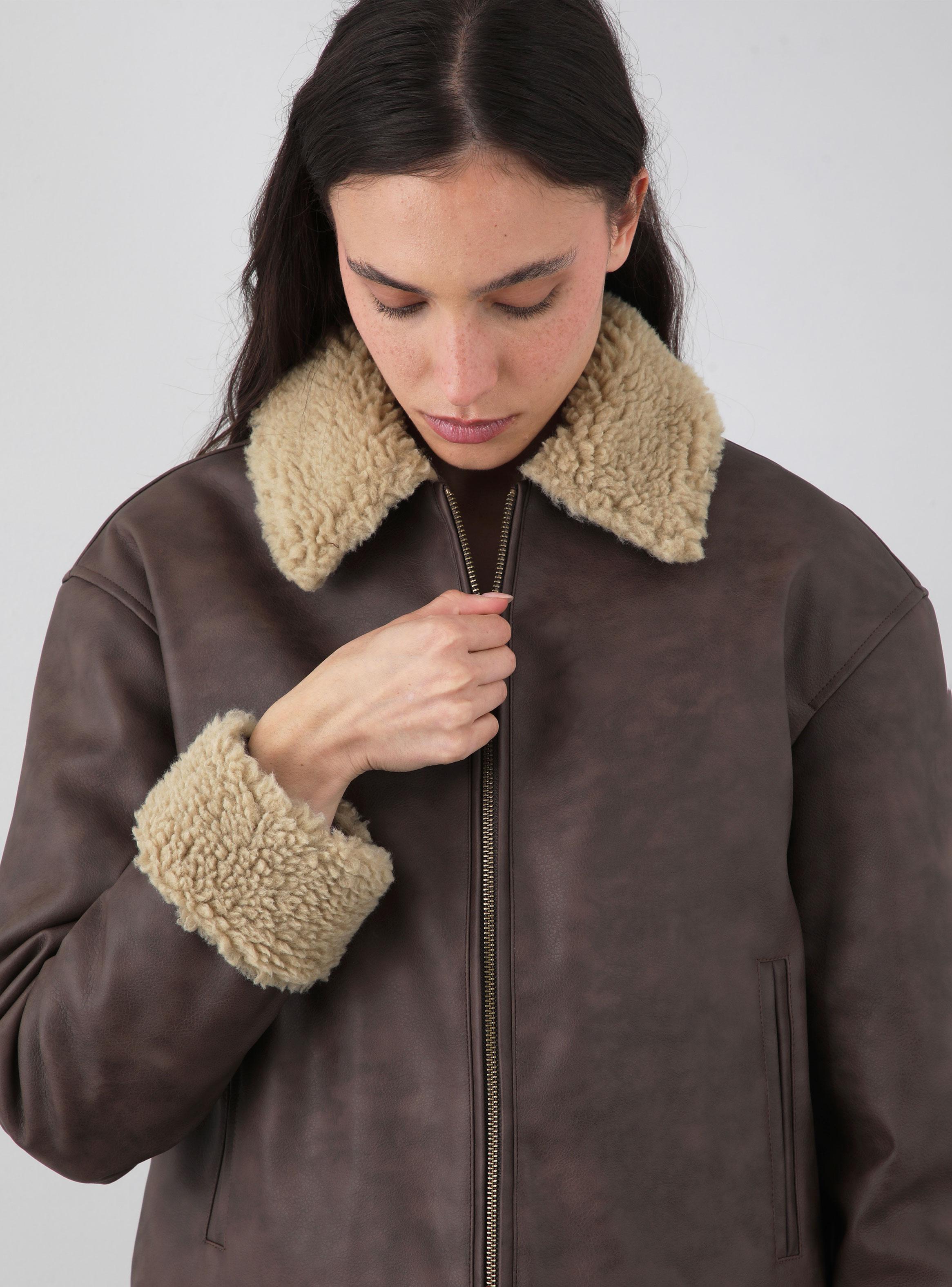 Chaqueta Pu Cuello Chiporro-3