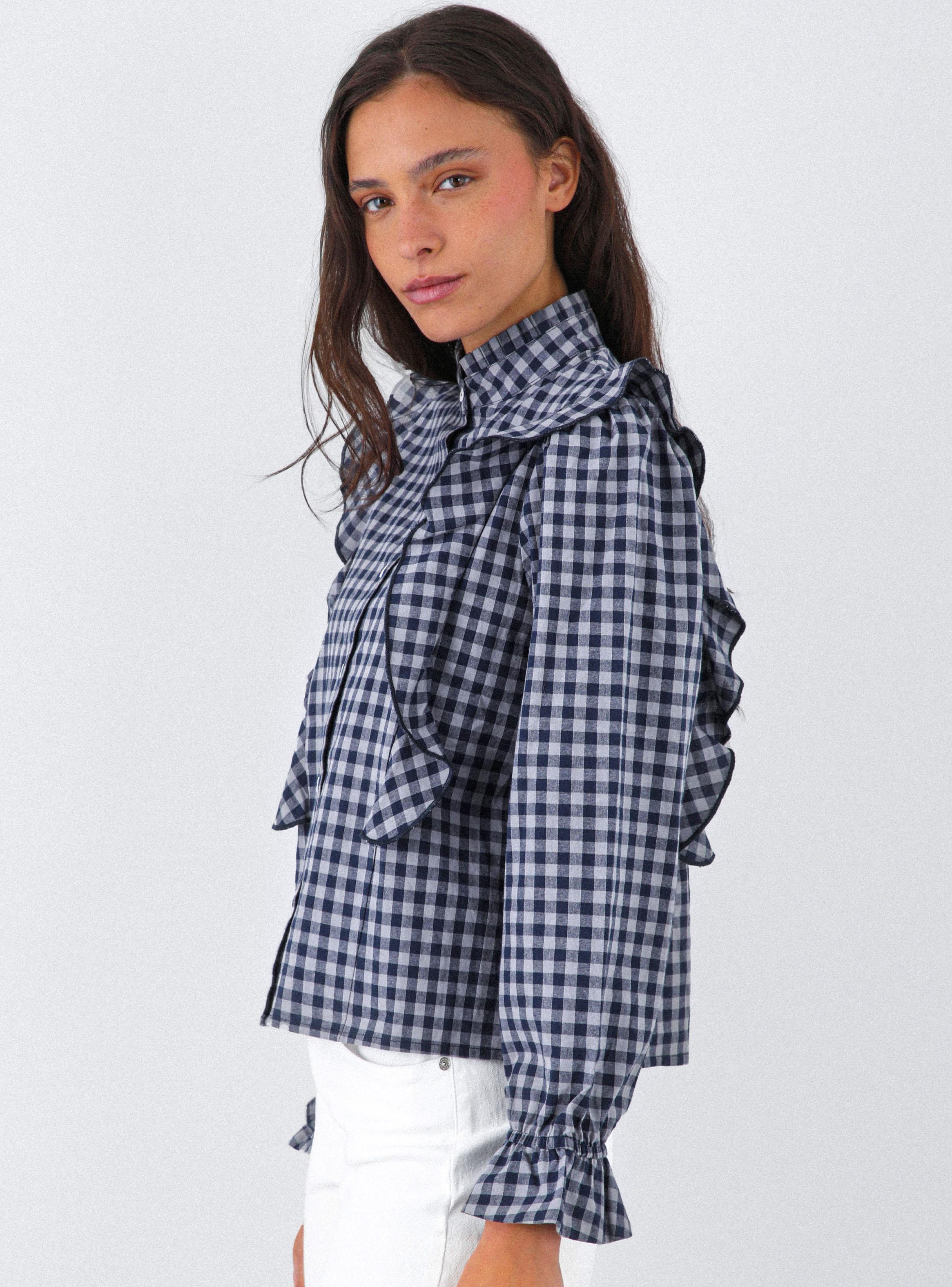 Blusa Vichy Vuelos-3