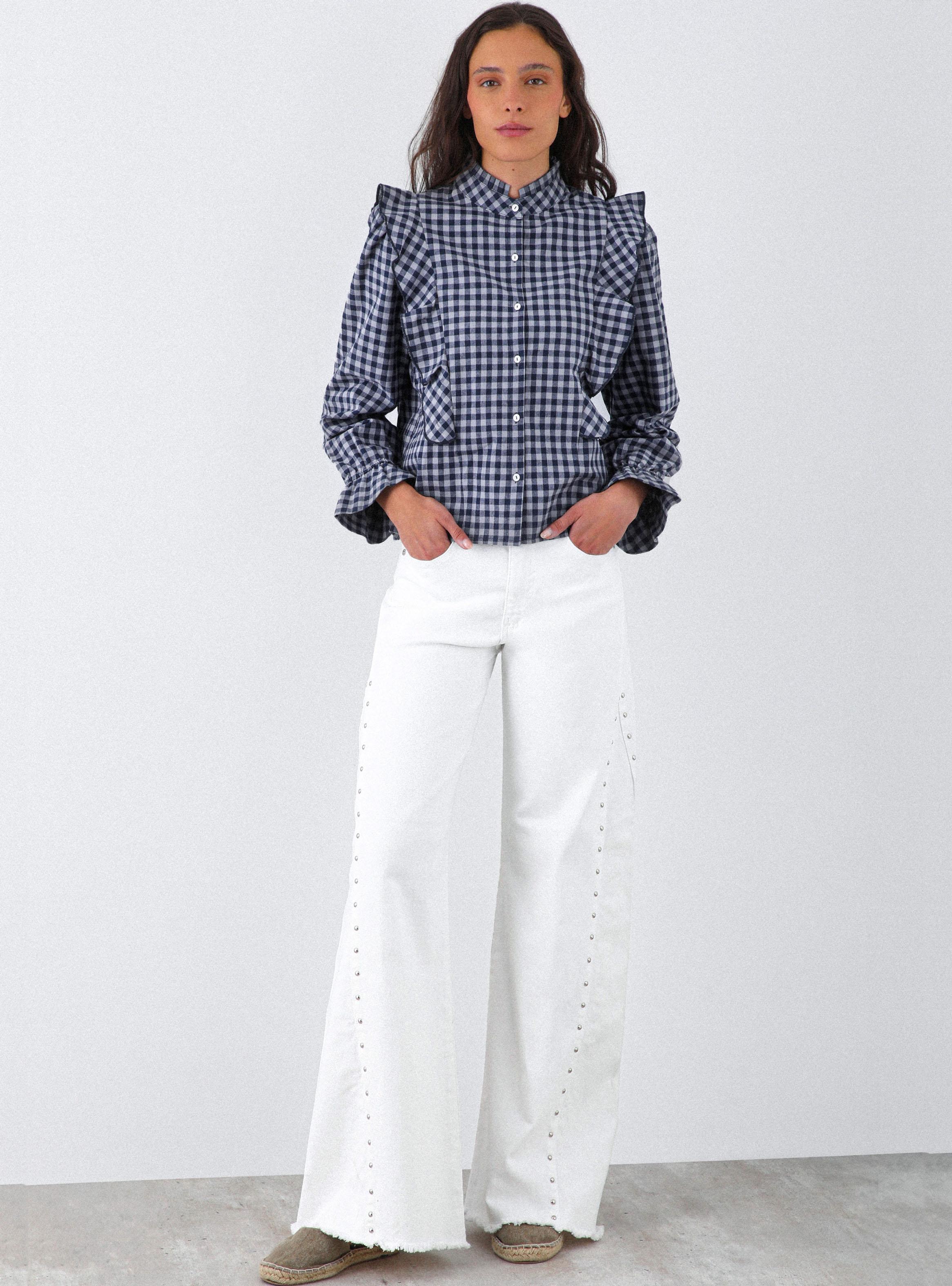 Blusa Vichy Vuelos-4