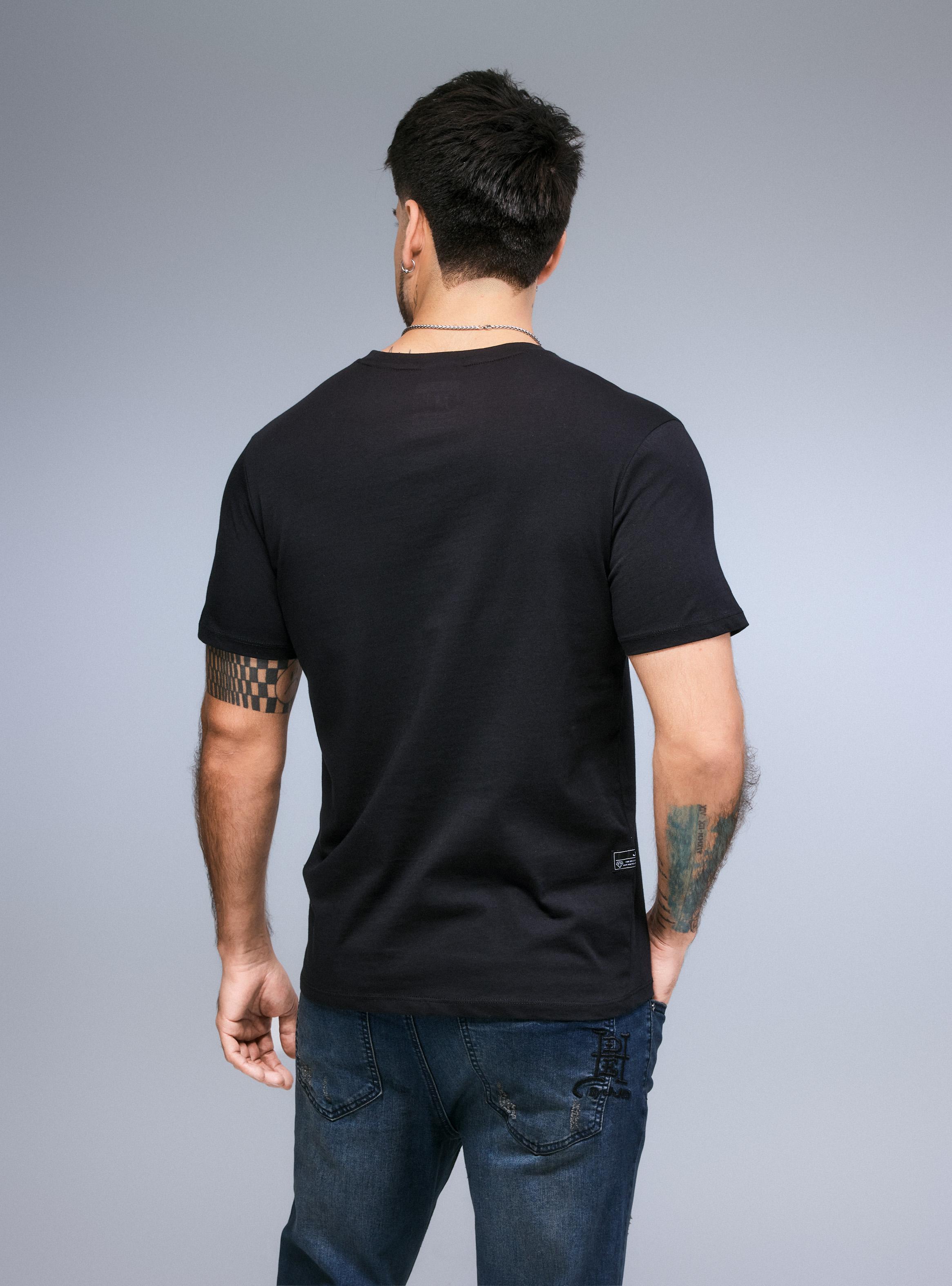 Polera Ed Hardy sin Costura Print Terciopelo-1