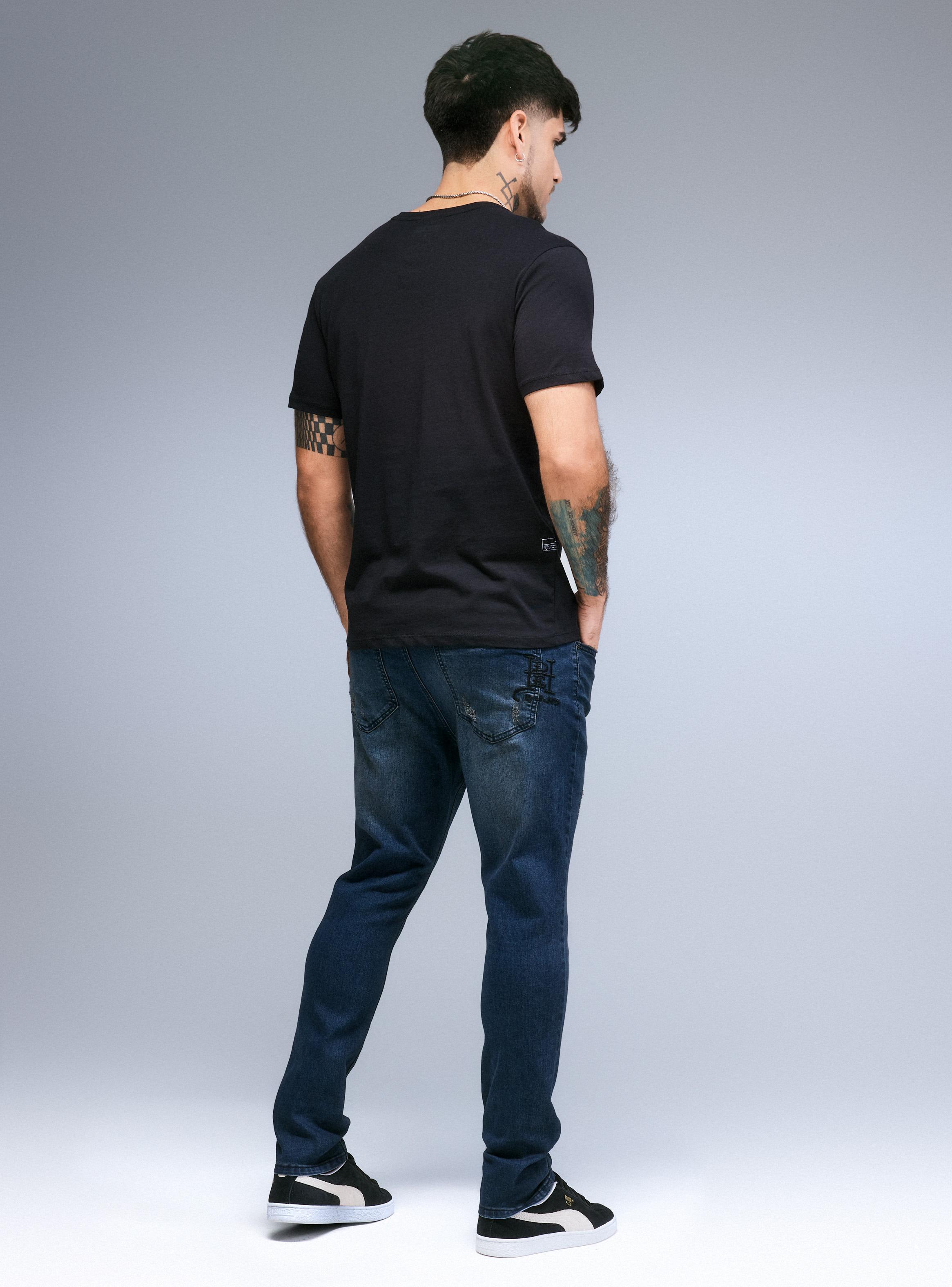 Polera Ed Hardy sin Costura Print Terciopelo-5