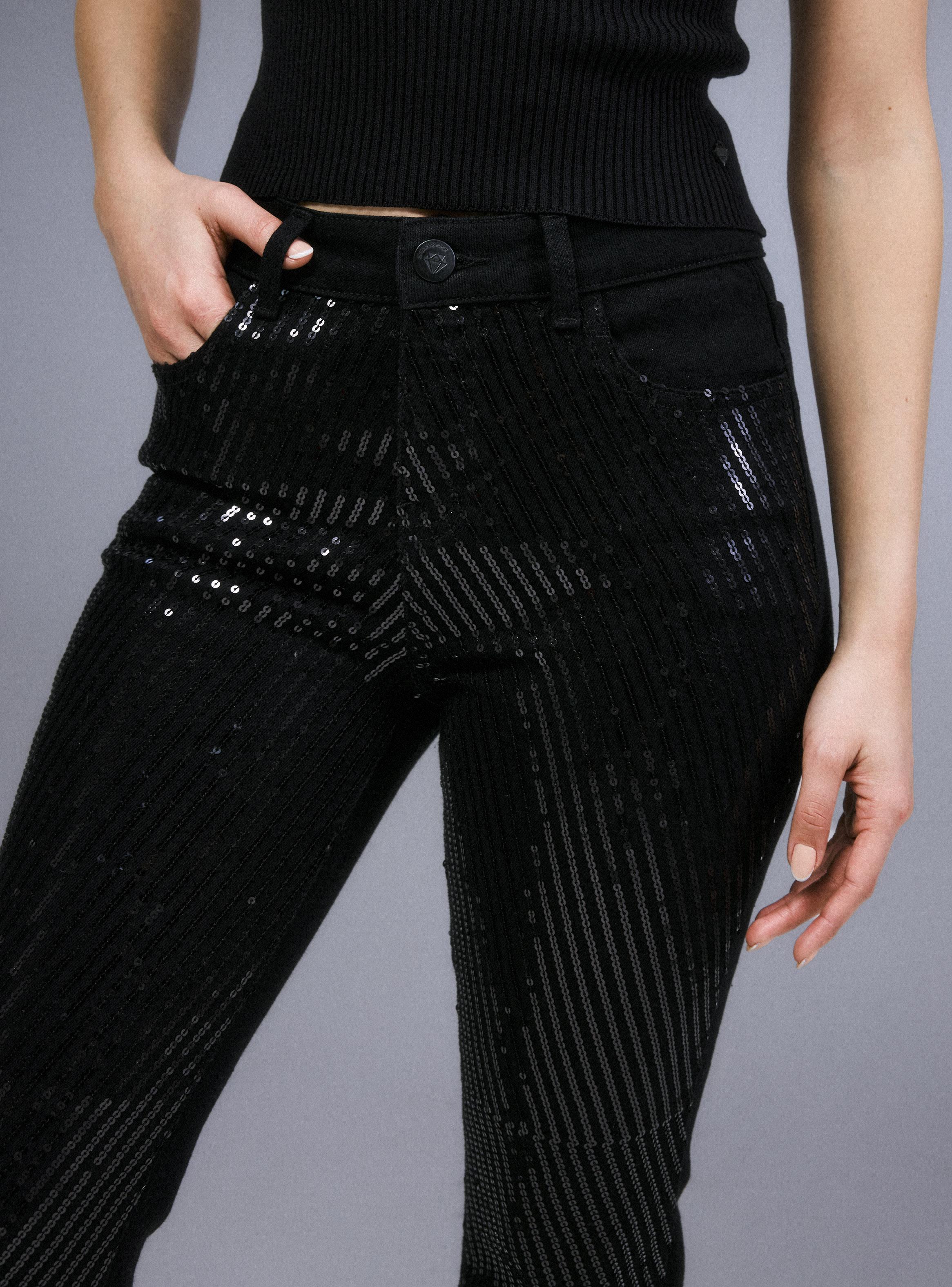 Jeans Invisible Push Up Delantero Full Lentejuelas-2