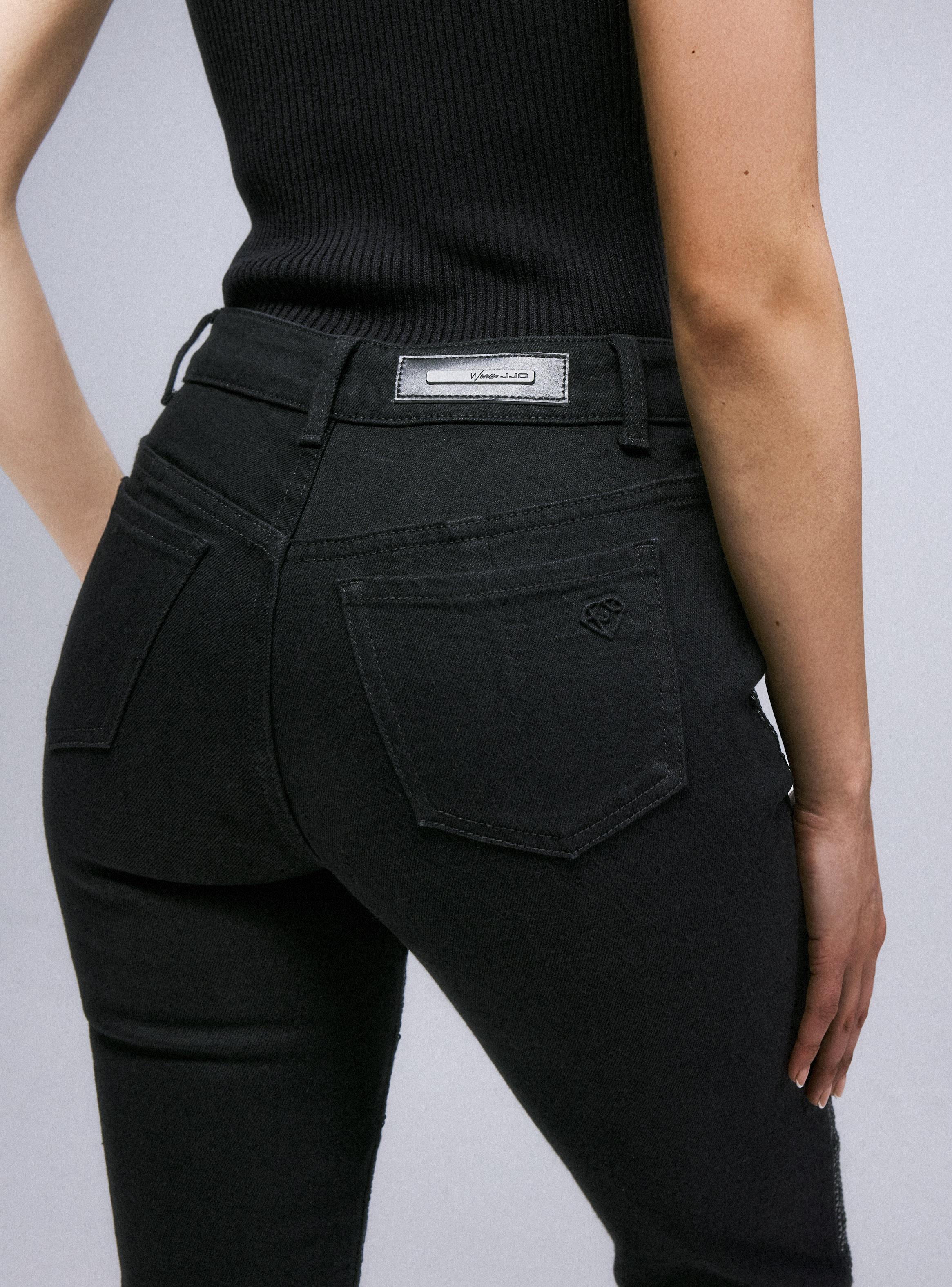 Jeans Invisible Push Up Delantero Full Lentejuelas-3