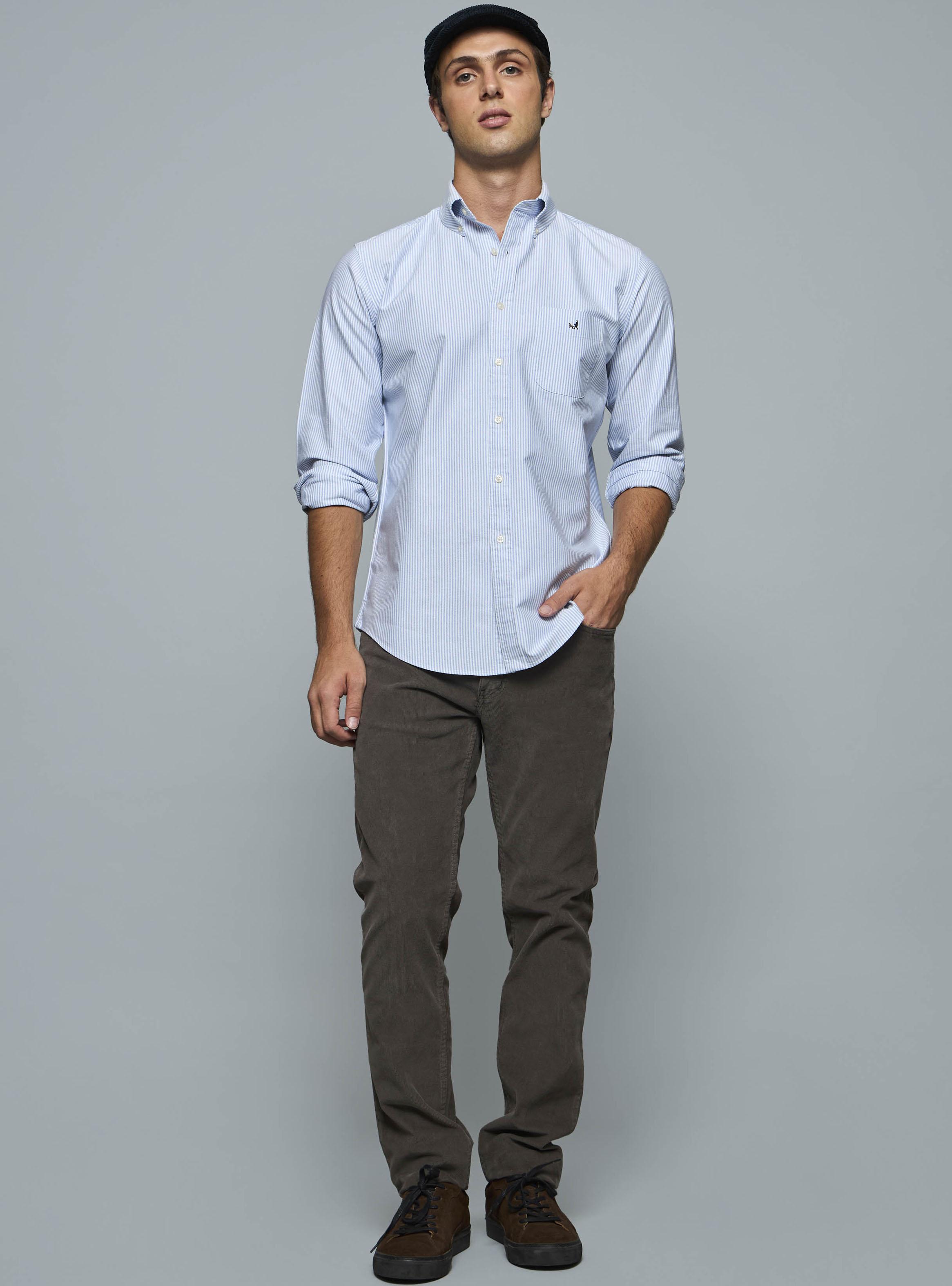 Camisa Rayas Oxford-3
