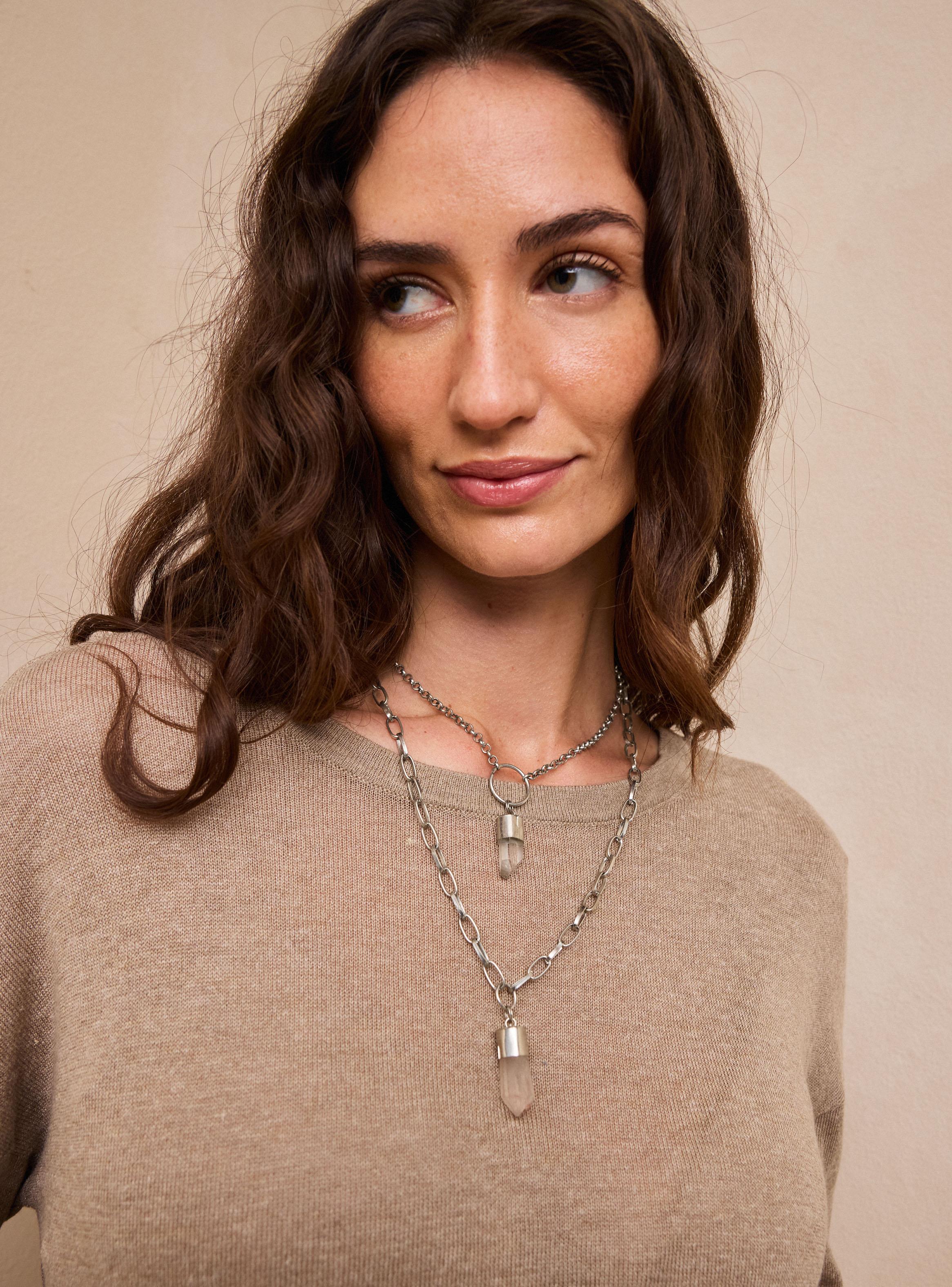 Collar Doble Cuarzo-1