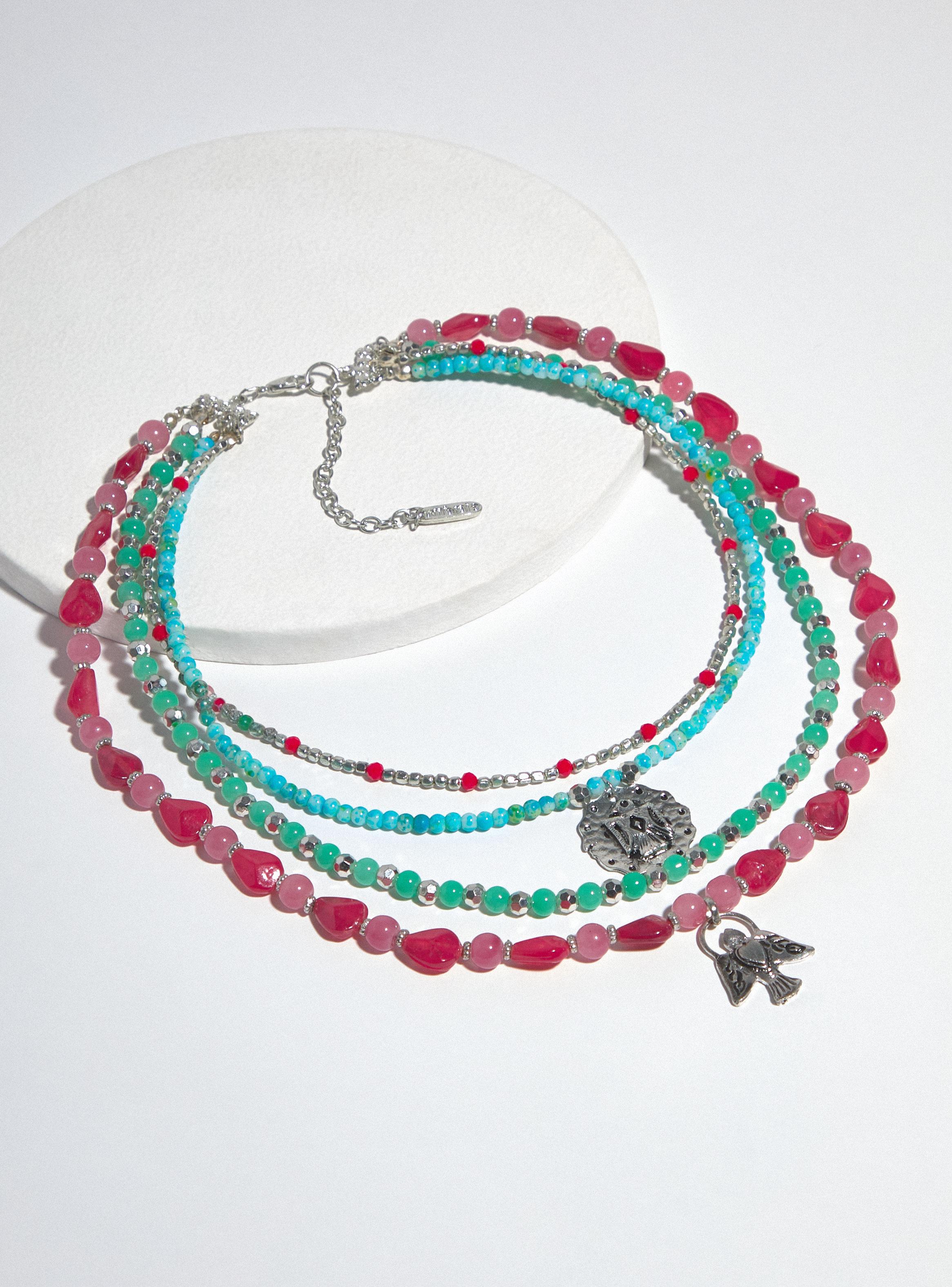 Collar Mostacillas de Colores-0