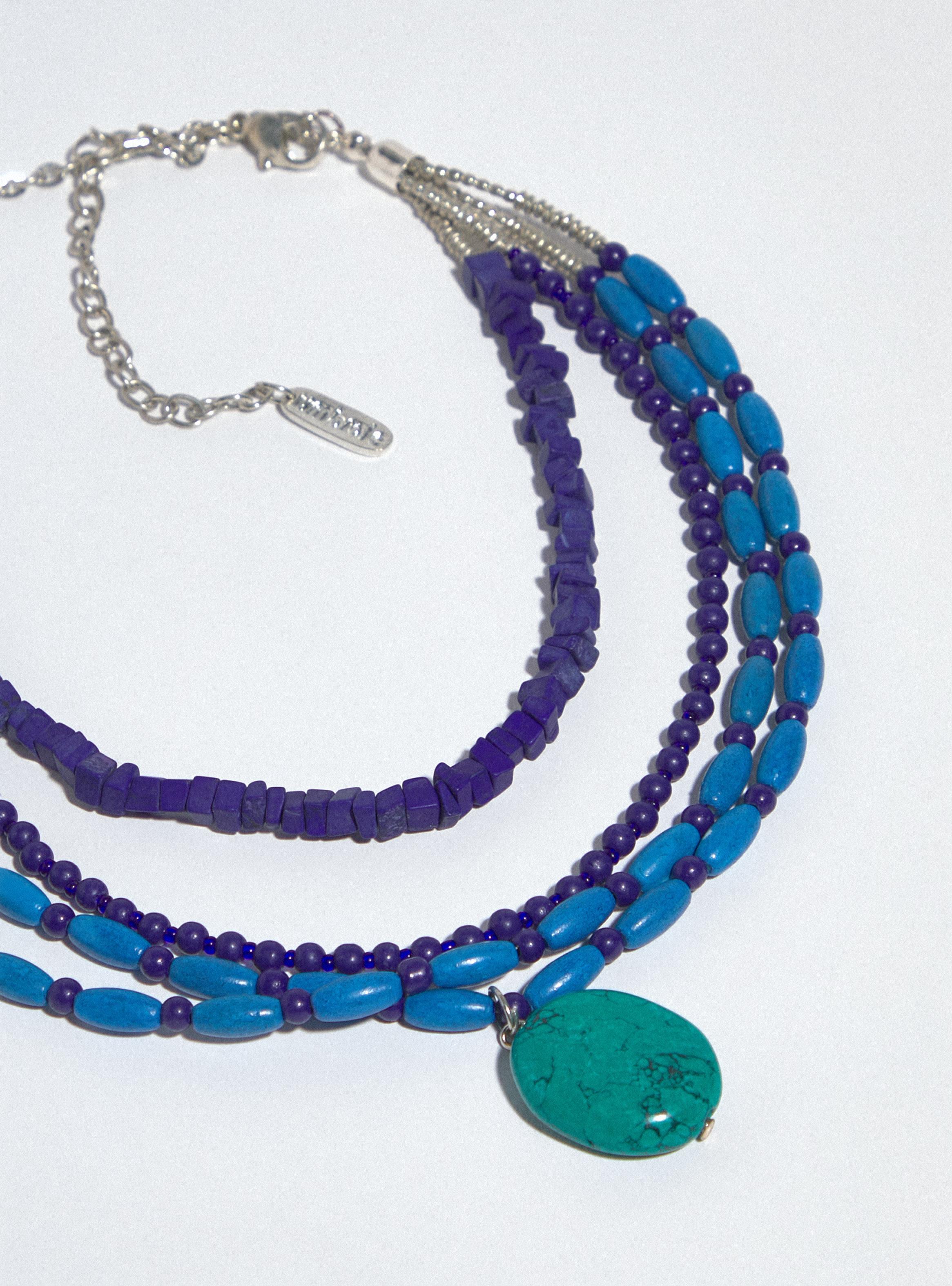 Collar Tonos Azules-3