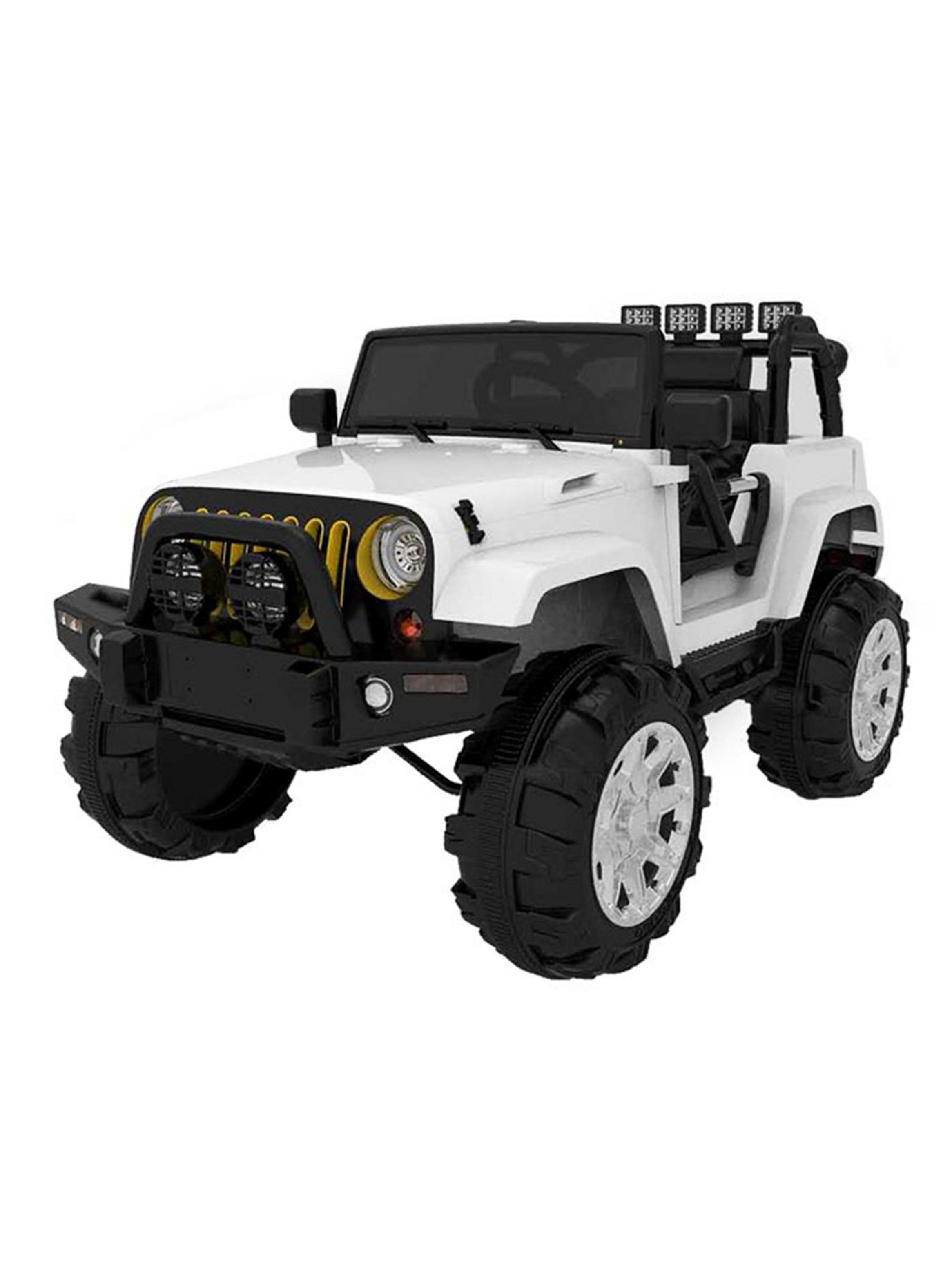 Camioneta 4x4 Blanca con Batería Paris-0