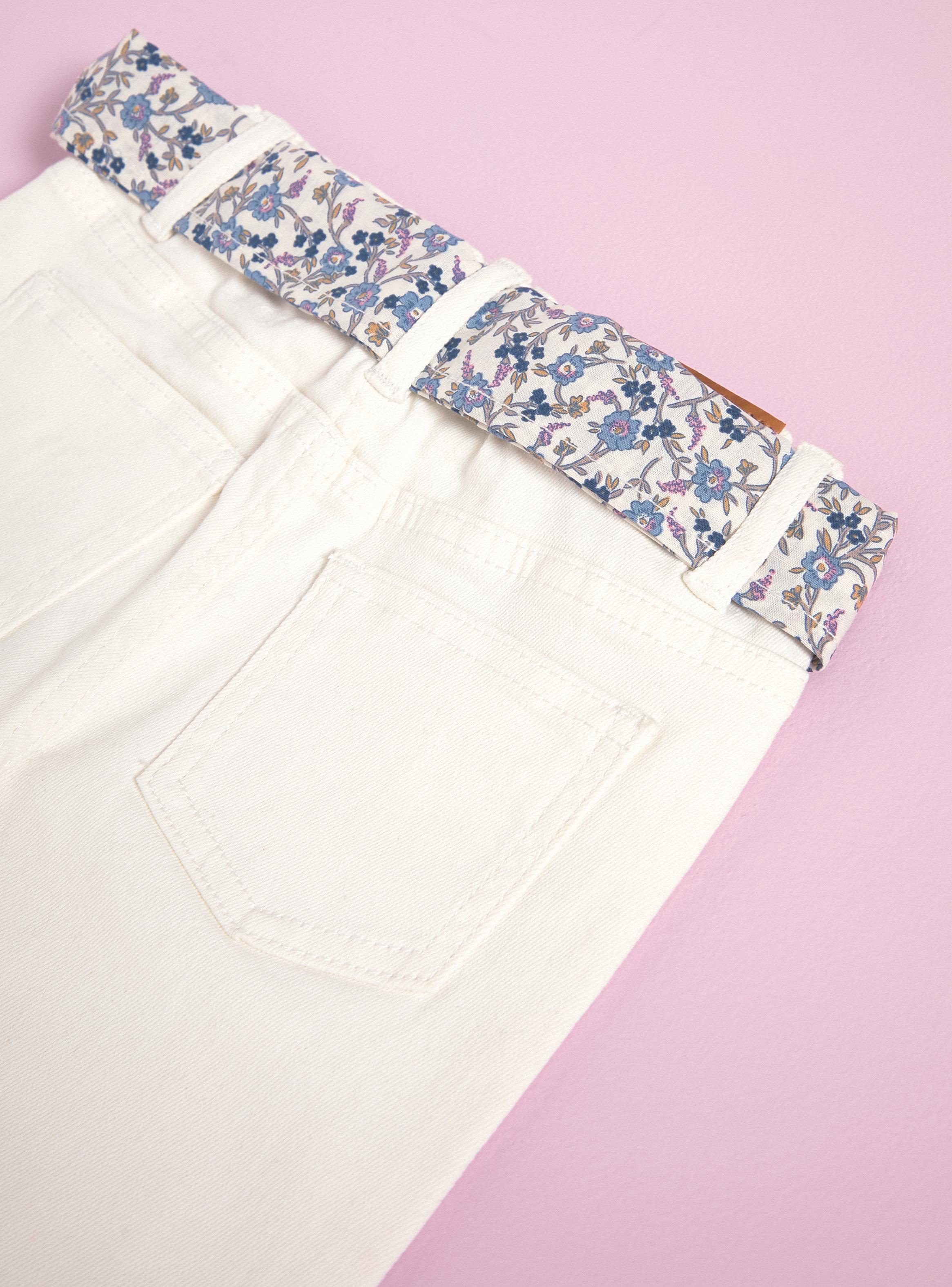Pantalón Wide Leg con Cinturón Full Estampado-2