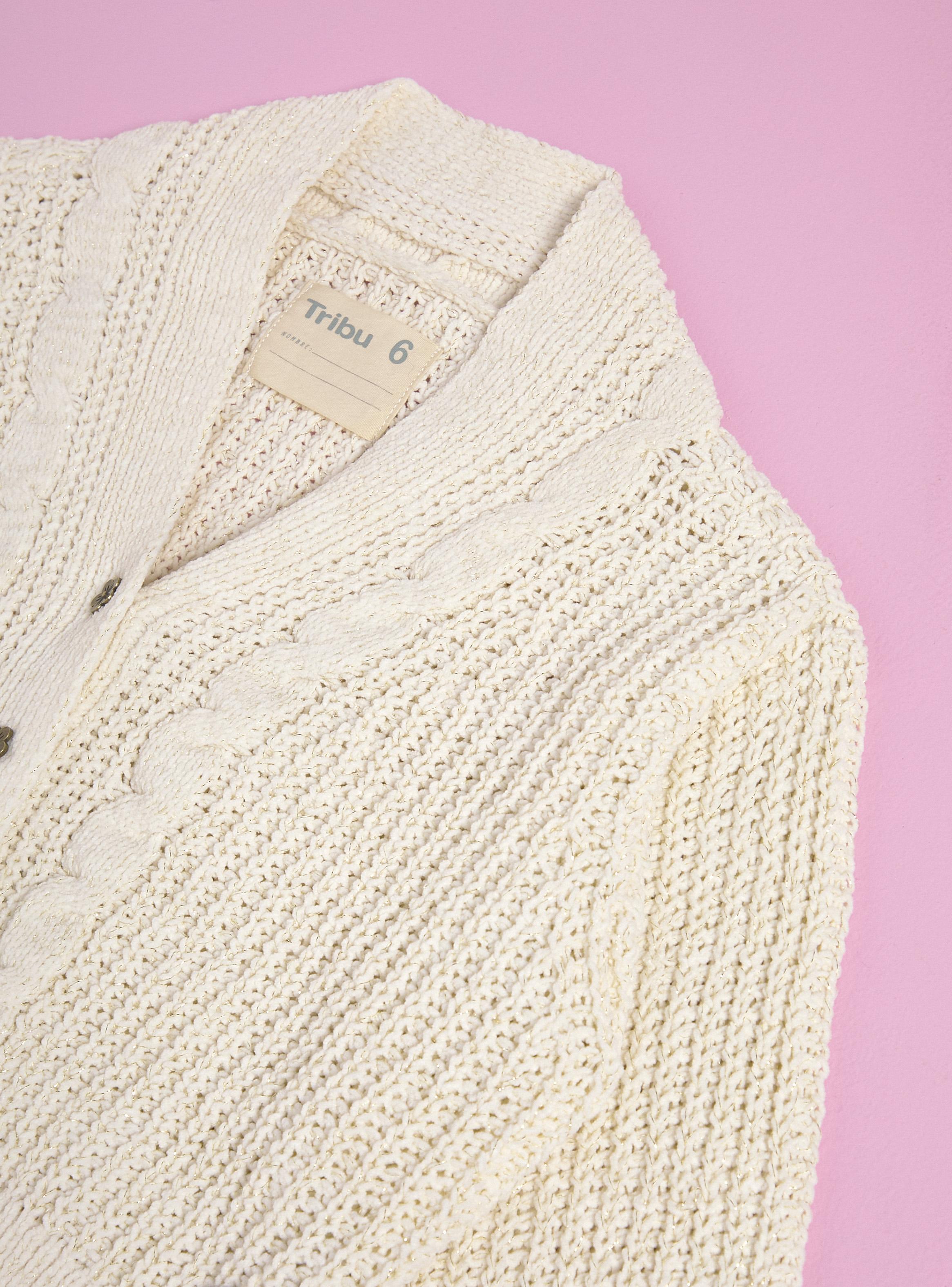 Chaleco Chenille Brillos-3