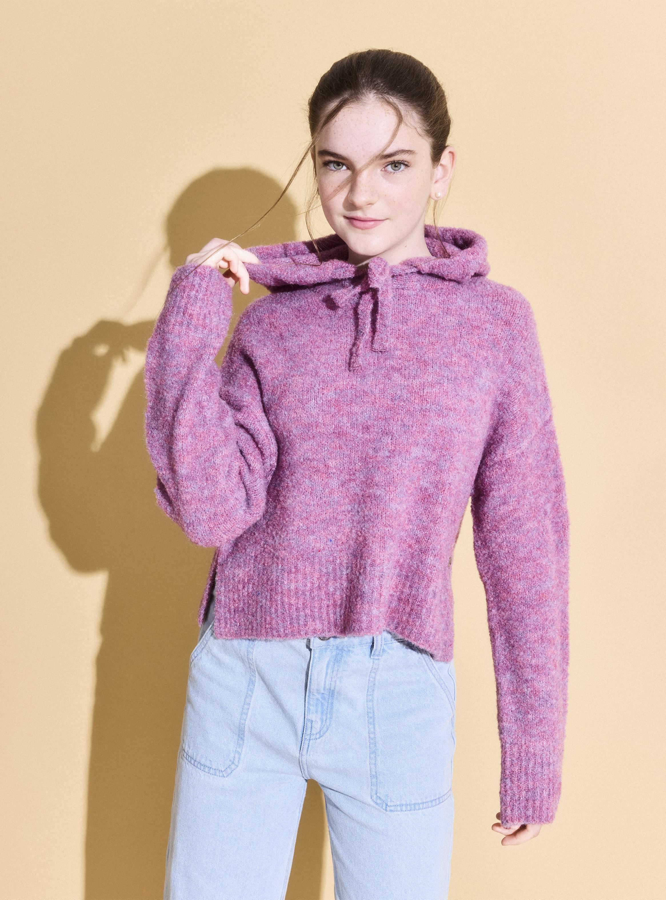 Sweater Chenille con Capucha-4