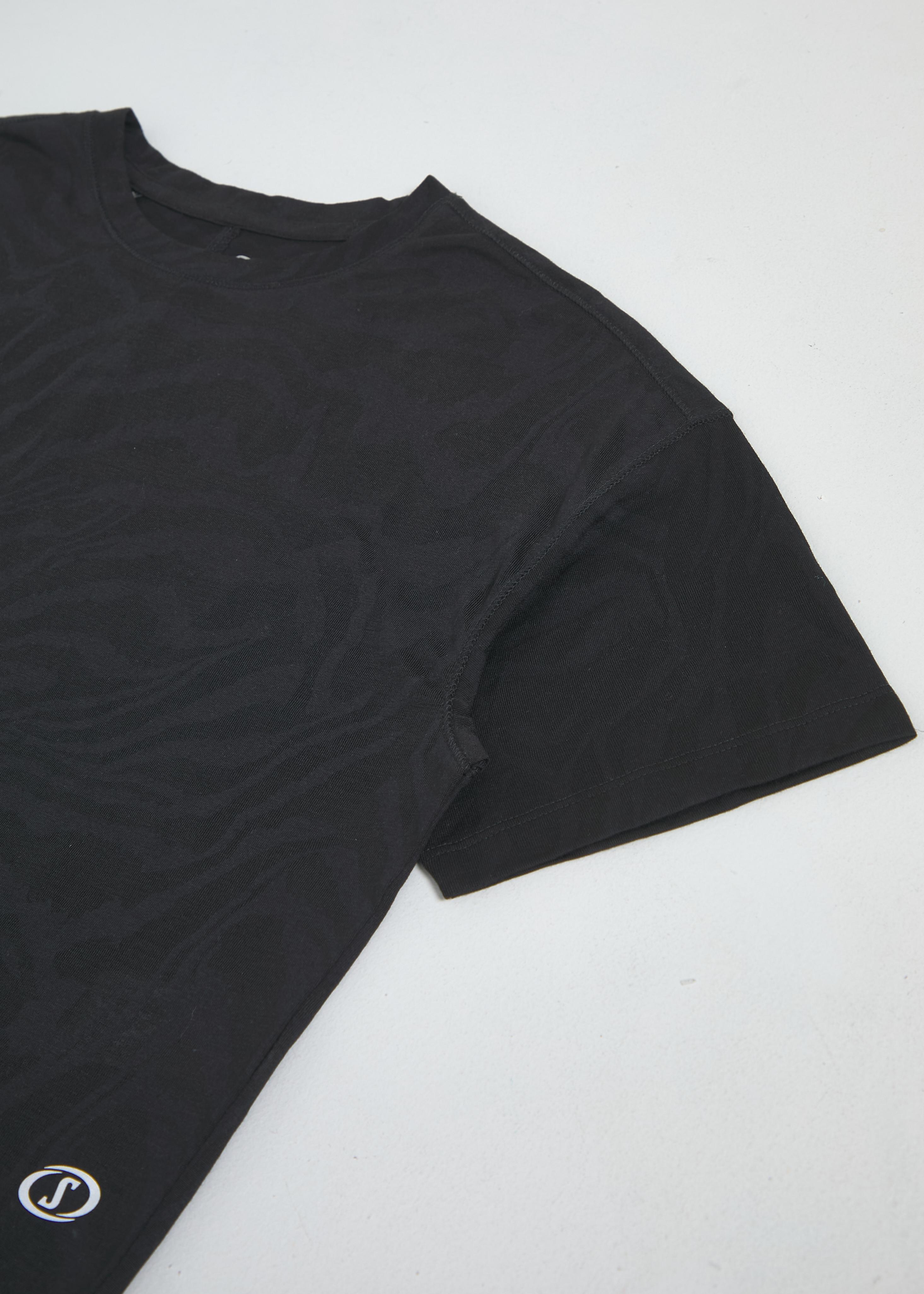 Polera Crop Diseño Burnout-2